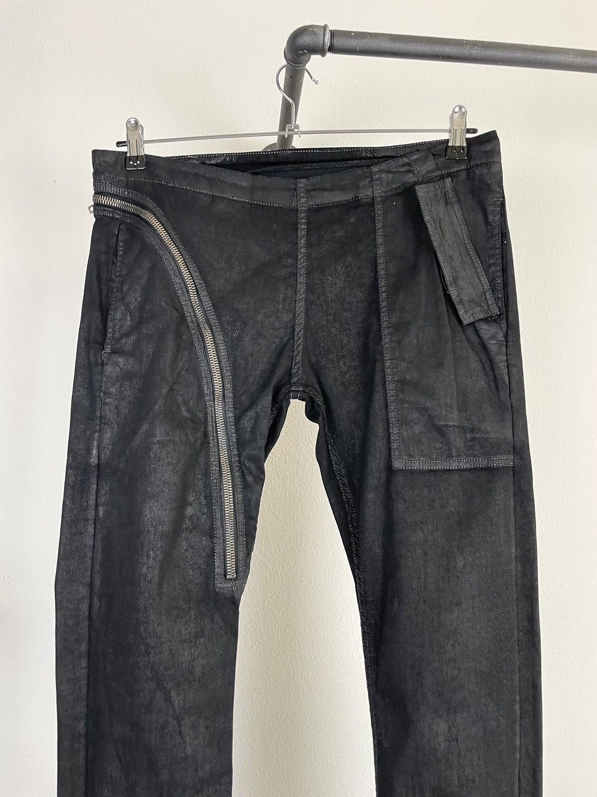 Rick Owens Drkshdw SS15 ‘Faun’ Black Scrub Aircuts Size US 33 - 2 Thumbnail