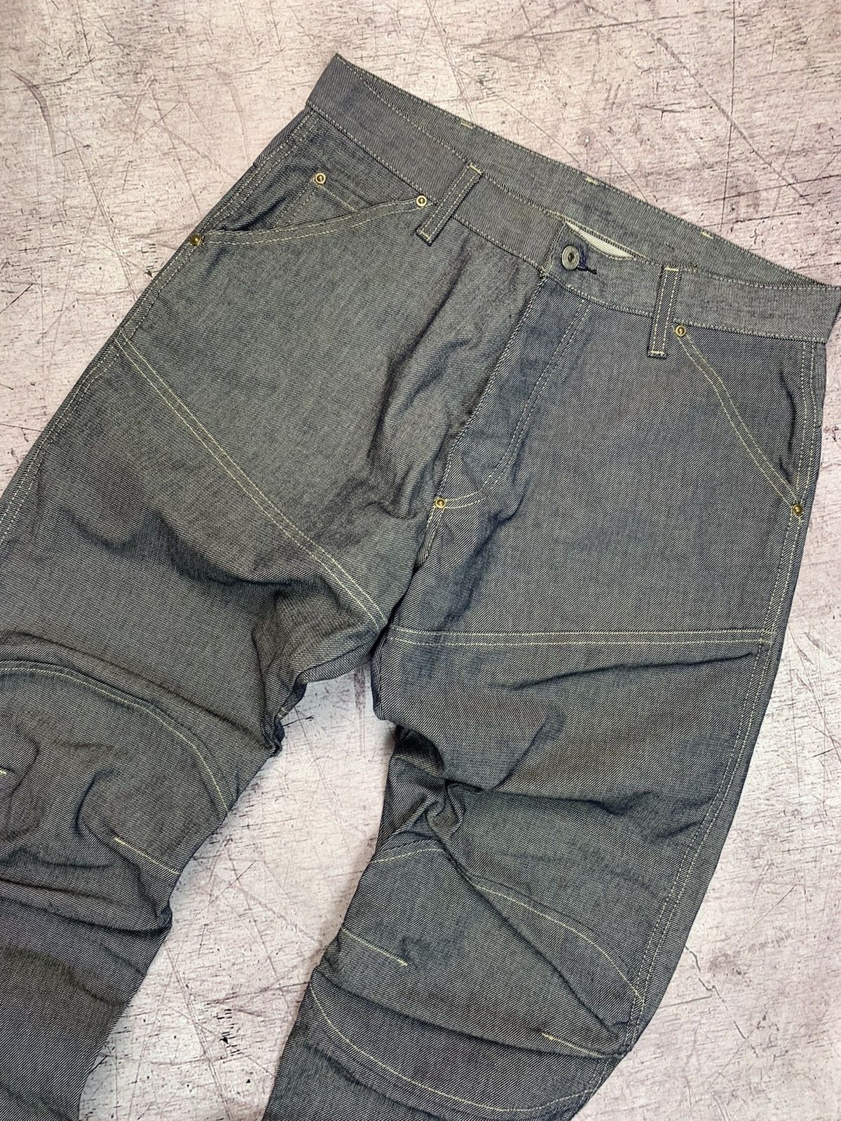G-Star × Vintage G Star Raw Jeans Vintage Denim Pants Size US 33 - 4 Thumbnail