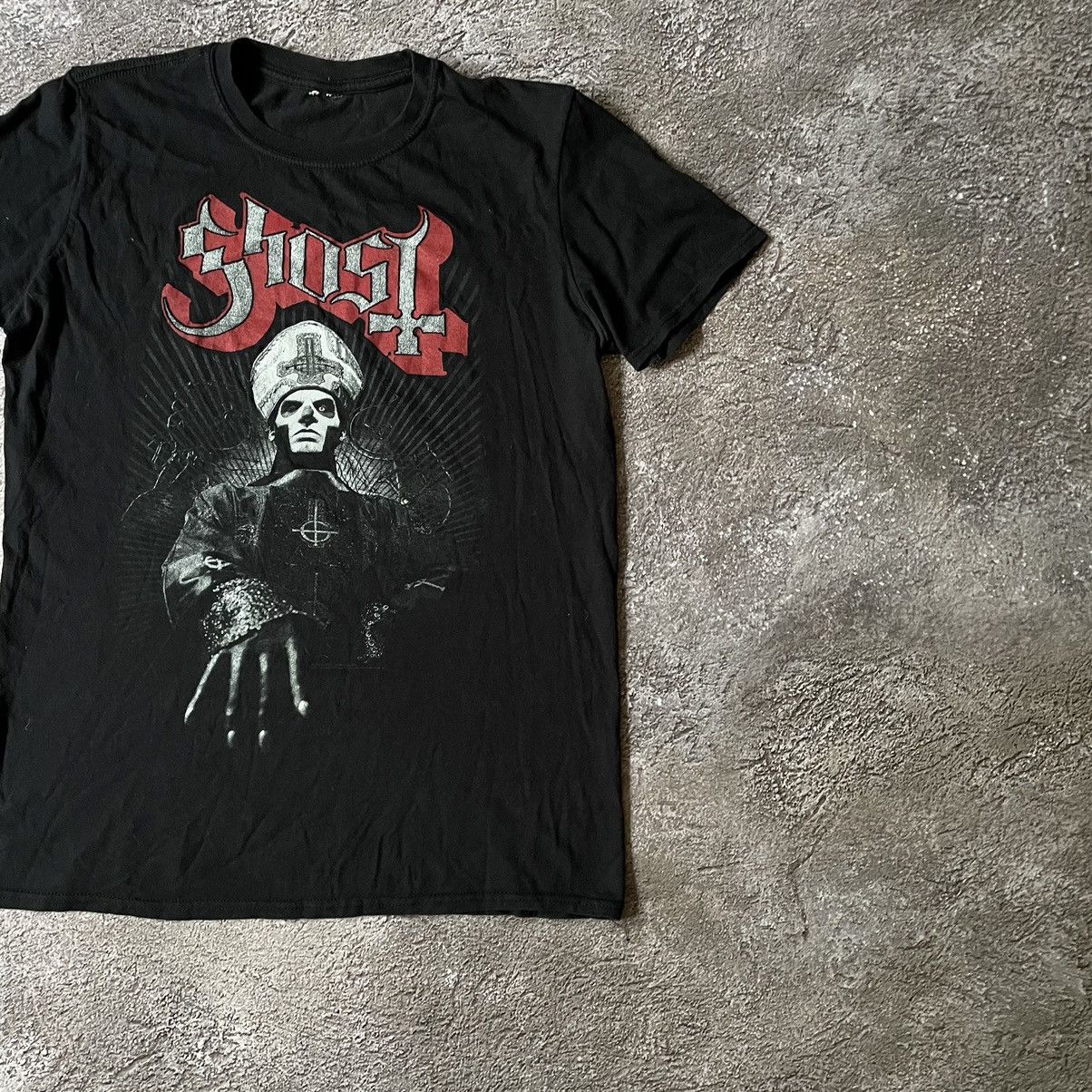 Band Tees Vintage Y2K GHOST ABSTRACT CREEPY VAMP ANGRY HORROR SKELETON Size US M / EU 48-50 / 2 - 3 Thumbnail