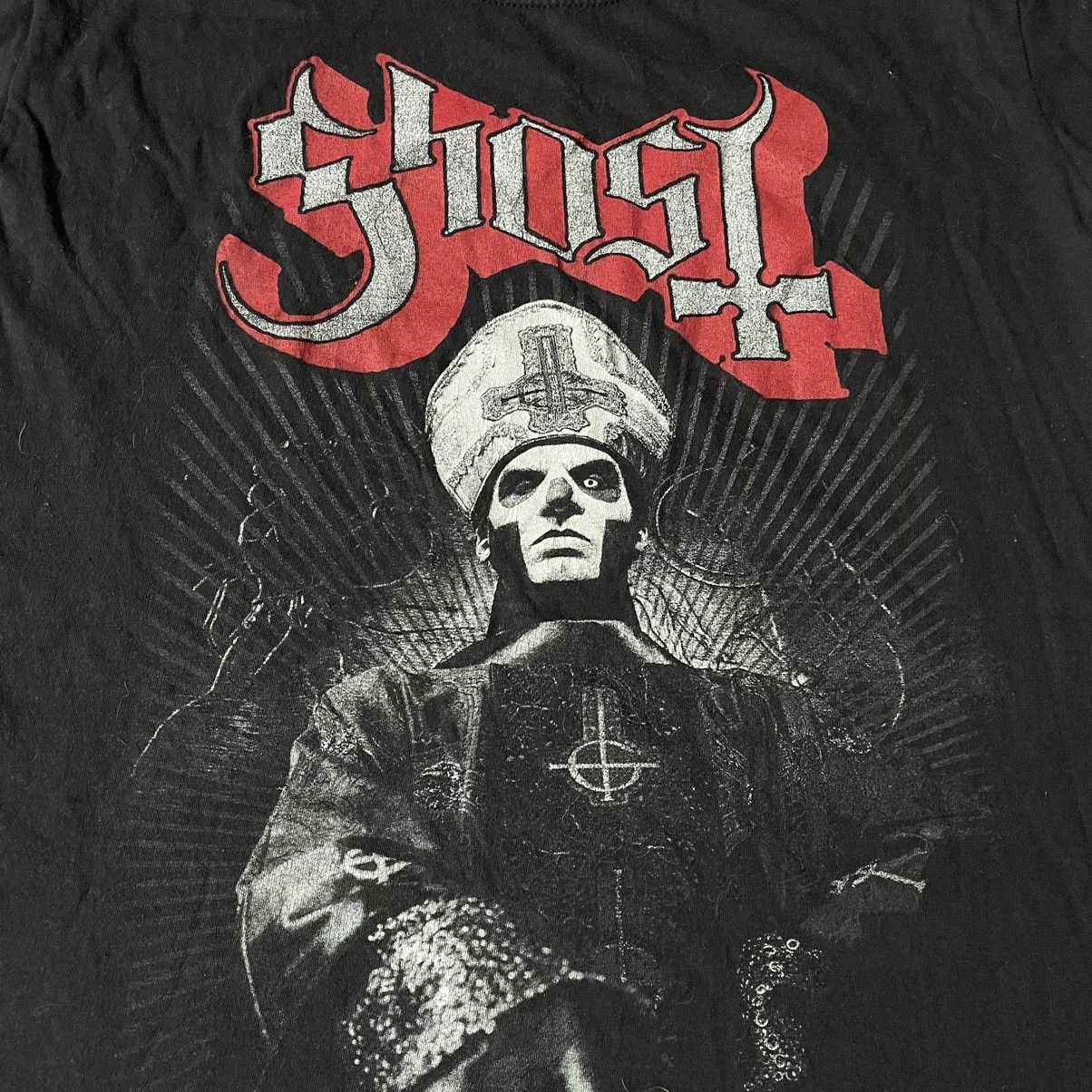 Band Tees Vintage Y2K GHOST ABSTRACT CREEPY VAMP ANGRY HORROR SKELETON Size US M / EU 48-50 / 2 - 7 Thumbnail