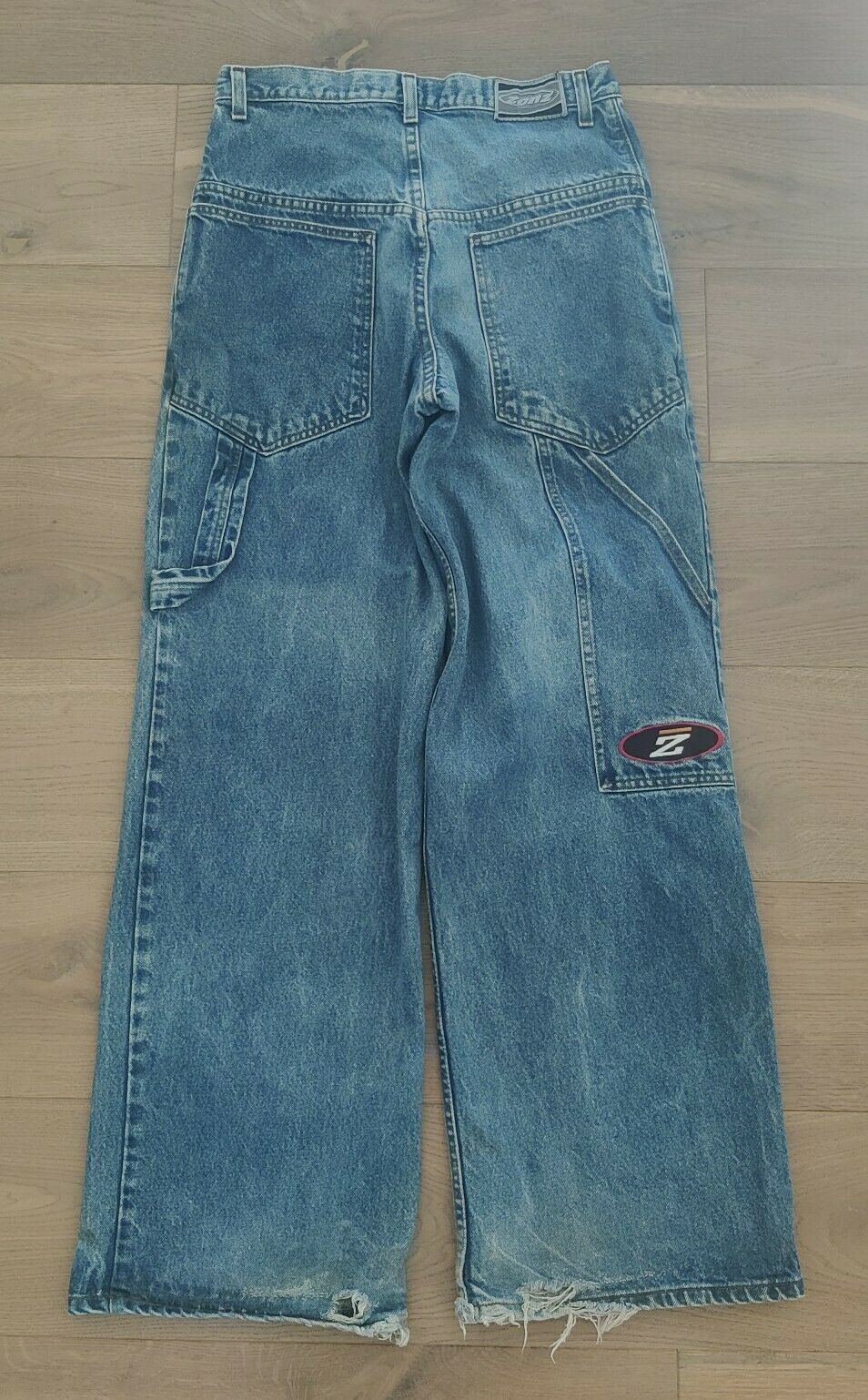 Tripp Nyc Vintage 90s ZONZ Denim Jeans Skater Baggy Wide Leg 31x34 ...