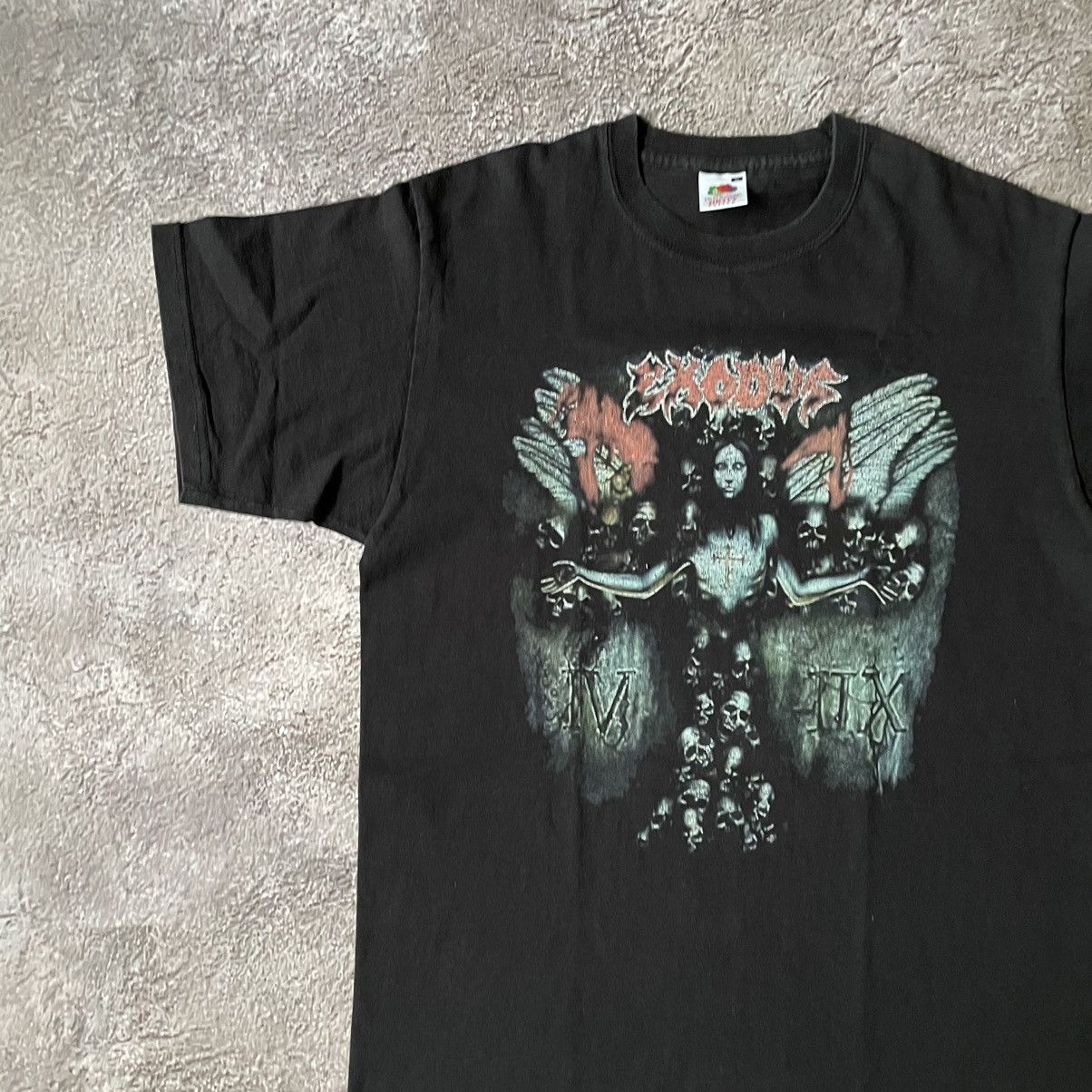 Band Tees Vintage Y2K EXODUS ABSTRACT ANGEL VAMP DEVIL M Size US M / EU 48-50 / 2 - 4 Thumbnail
