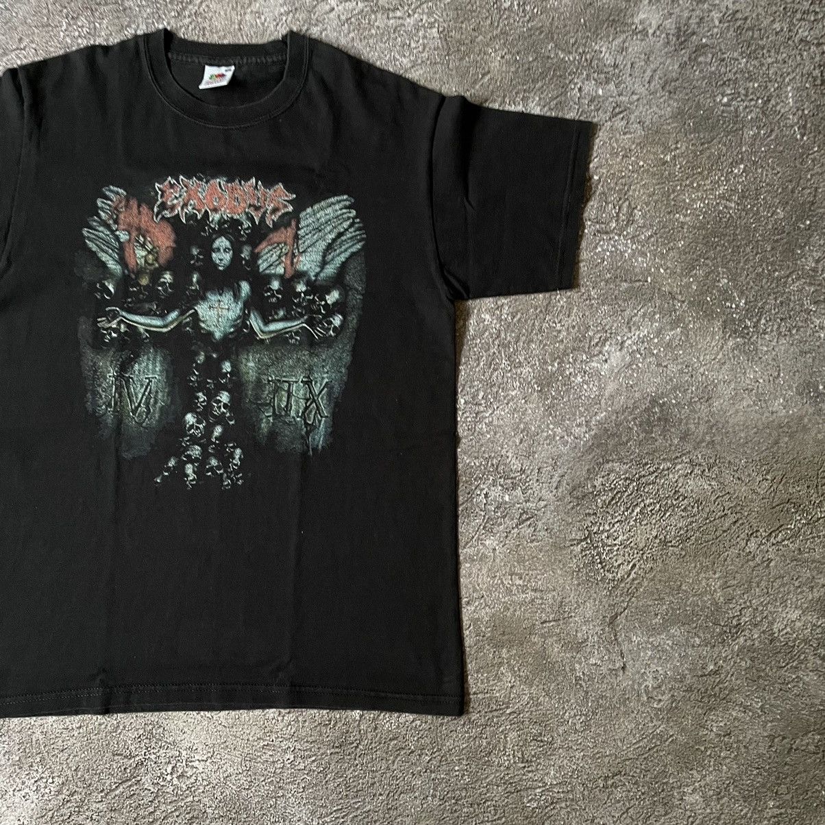 Band Tees Vintage Y2K EXODUS ABSTRACT ANGEL VAMP DEVIL M Size US M / EU 48-50 / 2 - 3 Thumbnail