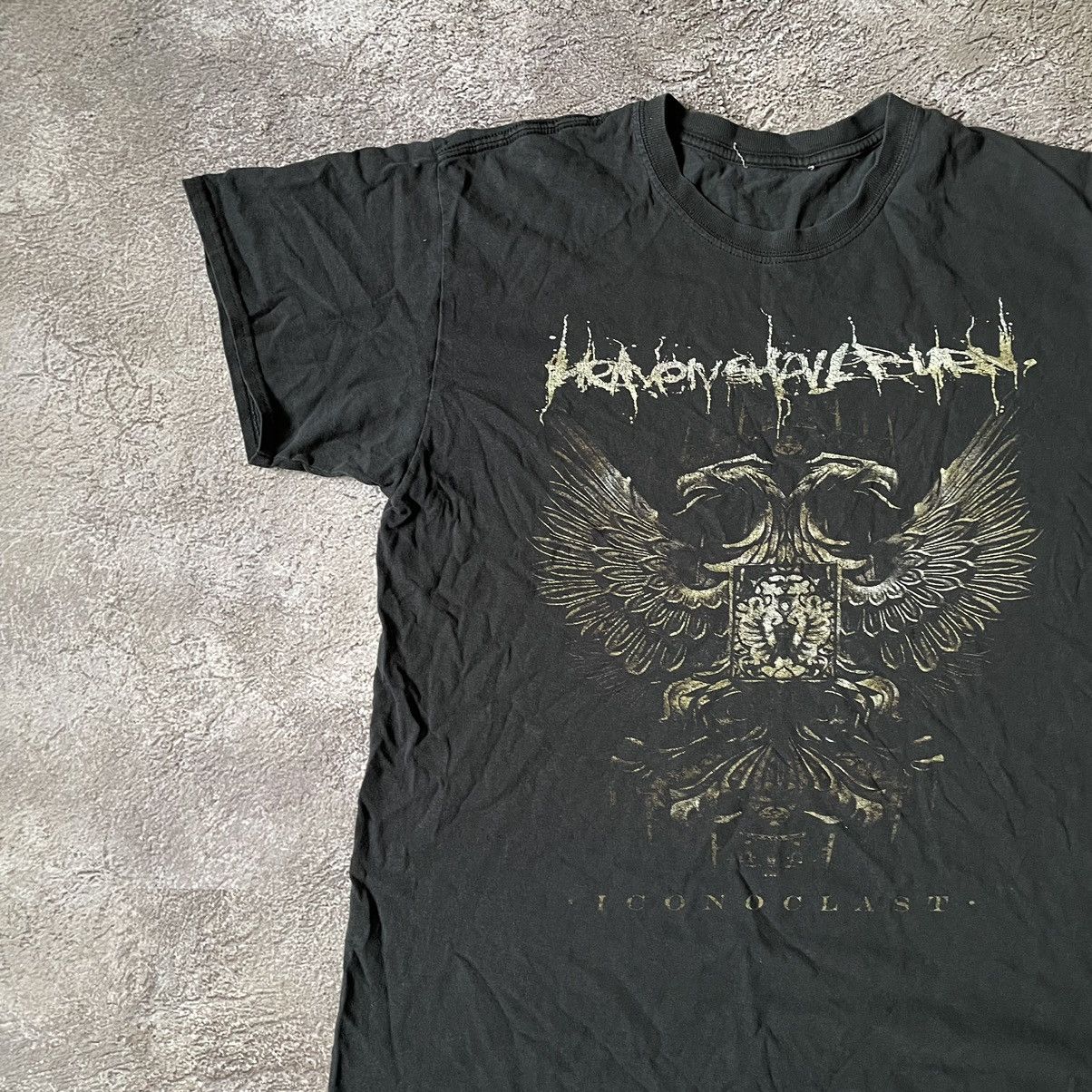 Vintage Vintage Y2K Goth Horror Graphic Tee Faded Black Archive XL Size US XL / EU 56 / 4 - 4 Thumbnail
