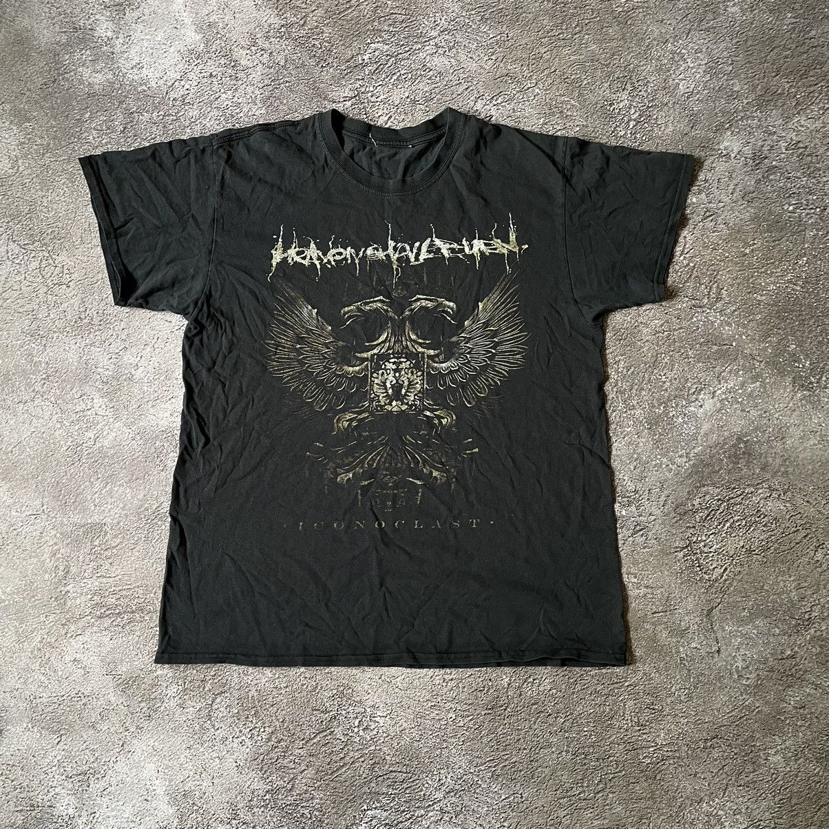Vintage Vintage Y2K Goth Horror Graphic Tee Faded Black Archive XL Size US XL / EU 56 / 4 - 2 Thumbnail