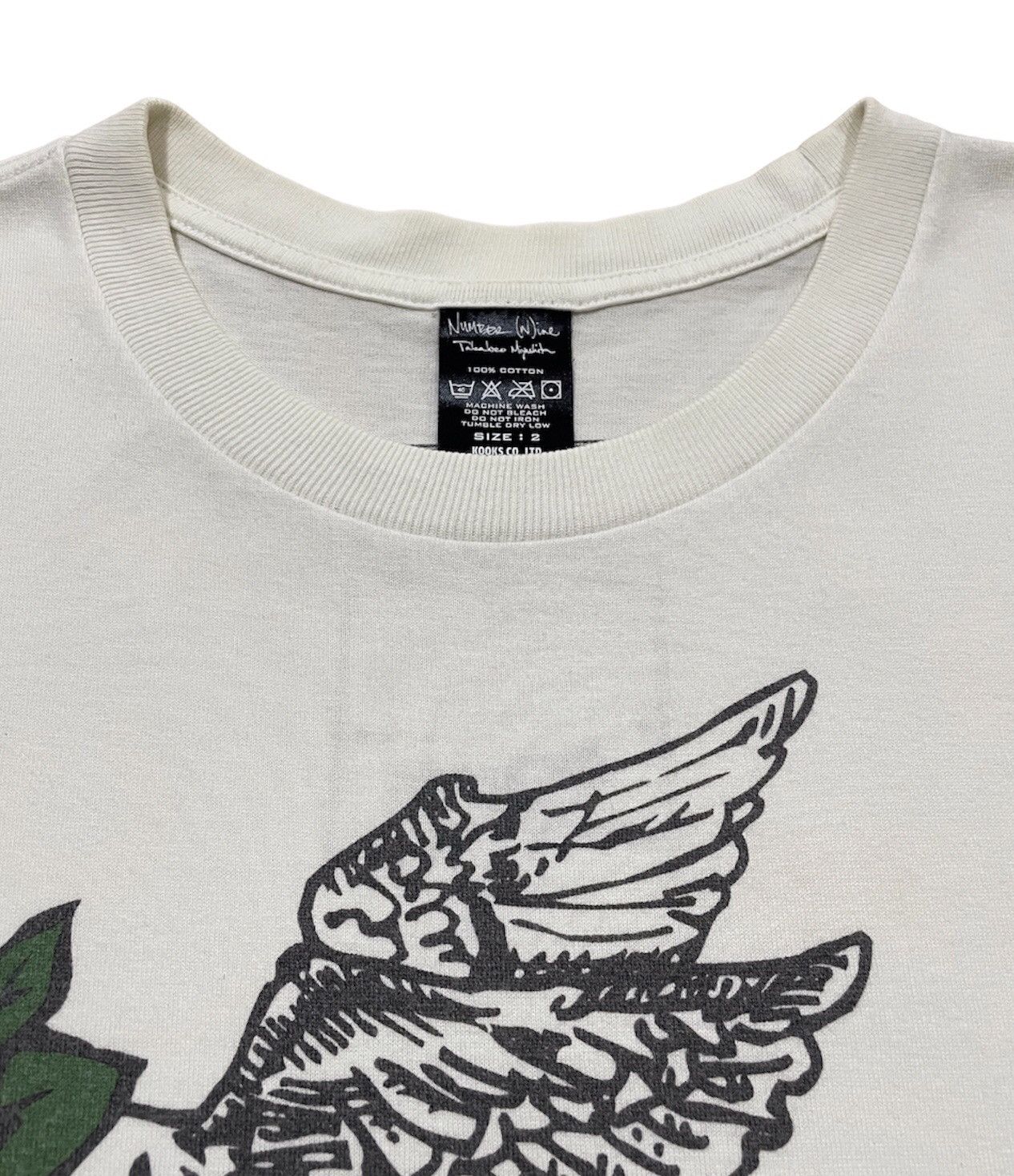 Number (N)ine 08SS x Romp “Birds “ Tee Size US M / EU 48-50 / 2 - 3 Thumbnail