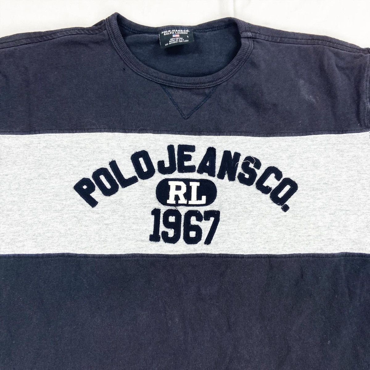 Polo Ralph Lauren POLO RALPH LAUREN VINTAGE 90s STRIPED TEE SHIRT Size US L / EU 52-54 / 3 - 1 Thumbnail