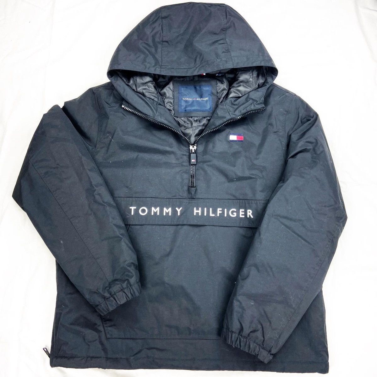Tommy Hilfiger Tommy Hilfiger Spellout Hoodie Jacket Size US L / EU 52-54 / 3 - 1 Thumbnail