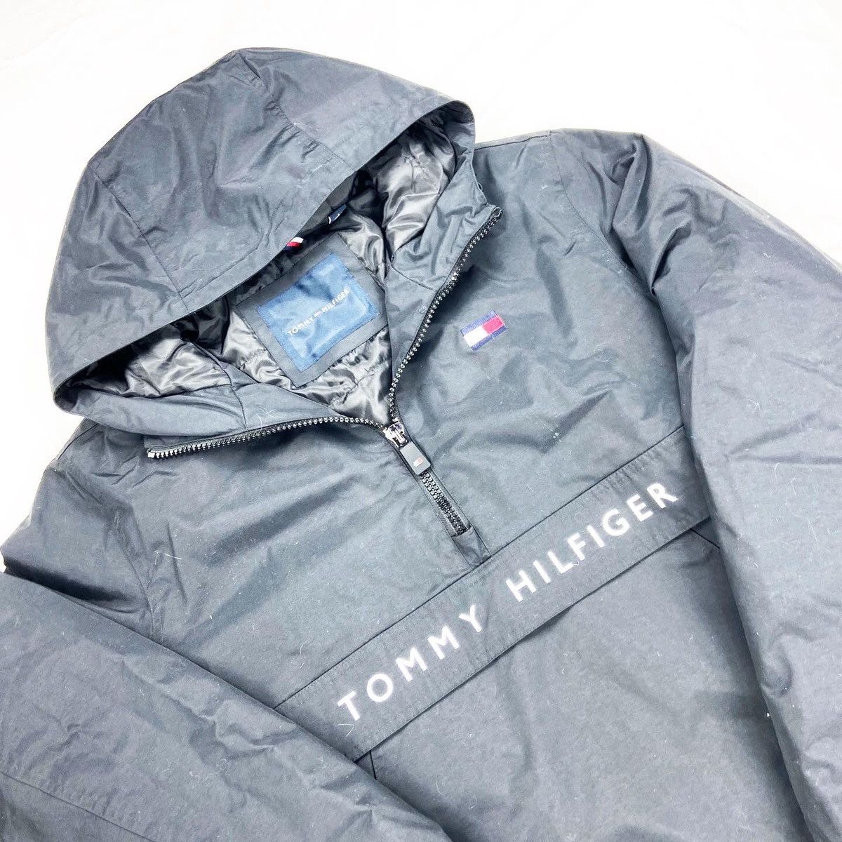 Tommy Hilfiger Tommy Hilfiger Spellout Hoodie Jacket Size US L / EU 52-54 / 3 - 3 Thumbnail
