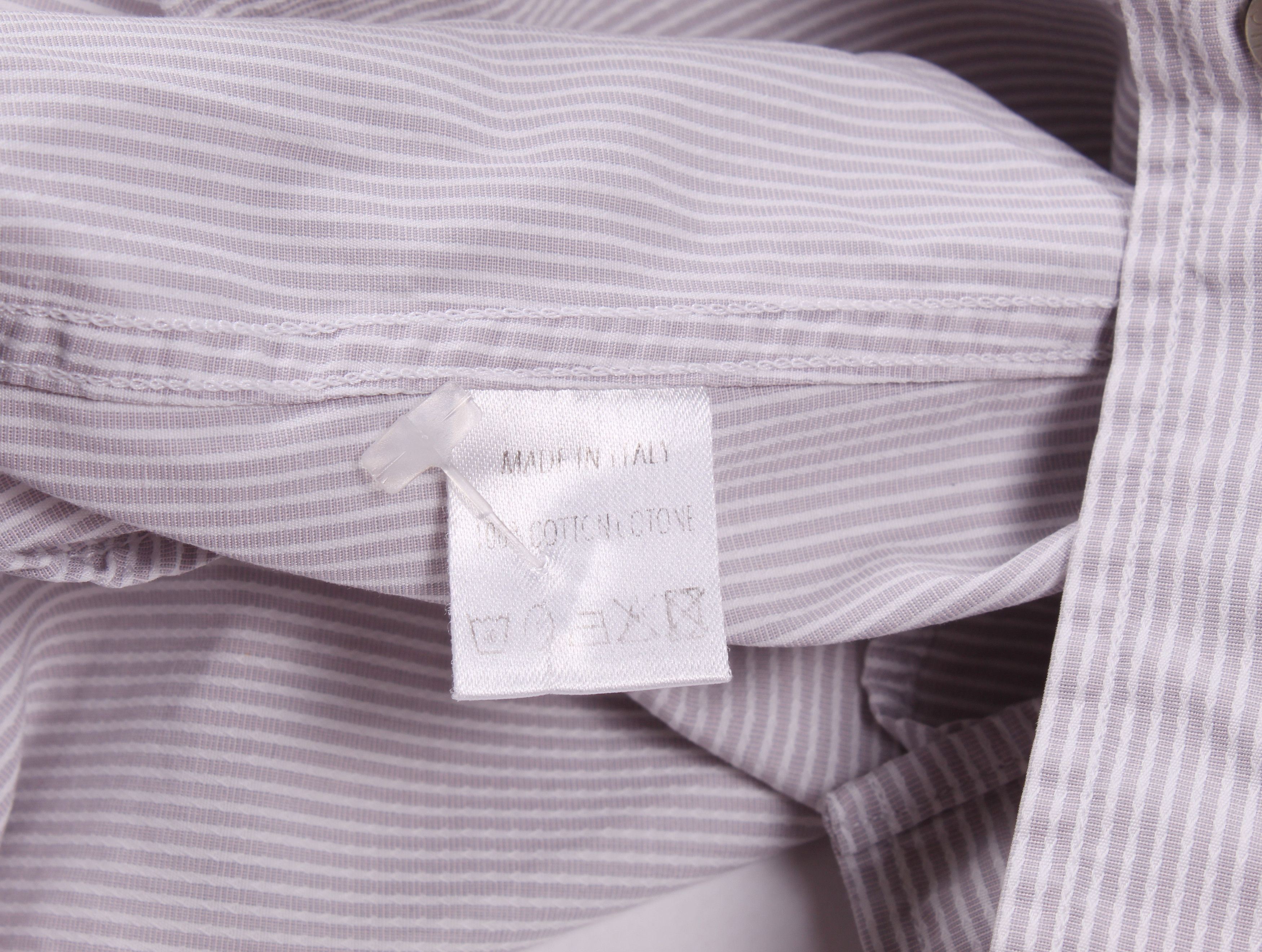 Gucci Vintage Gucci Tom Ford Era Striped Buttons Up Shirt Size US M / EU 48-50 / 2 - 6 Thumbnail