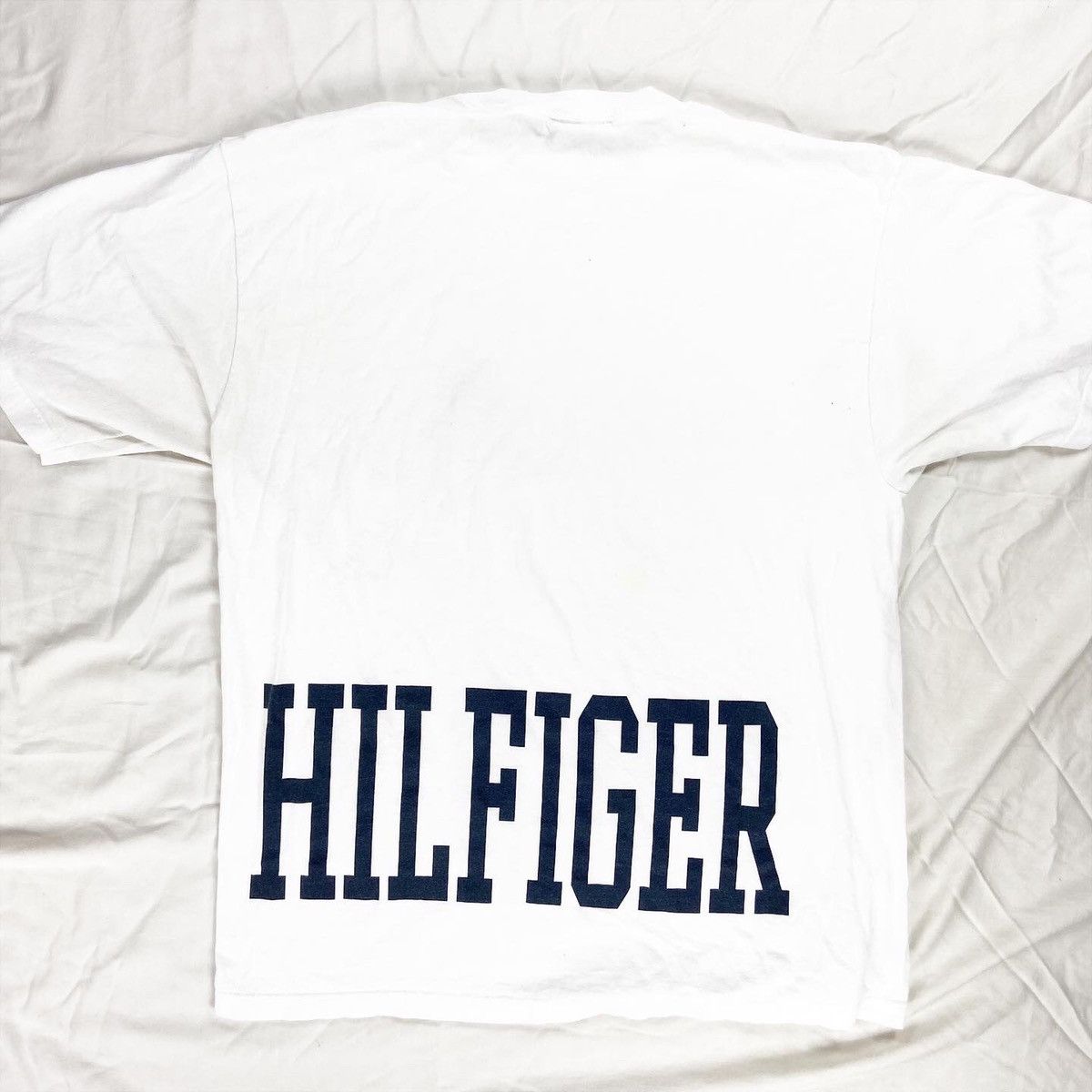 Tommy Hilfiger Tommy Hilfiger Big Flag Vintage 90s Tee Shirt Size US L / EU 52-54 / 3 - 3 Thumbnail