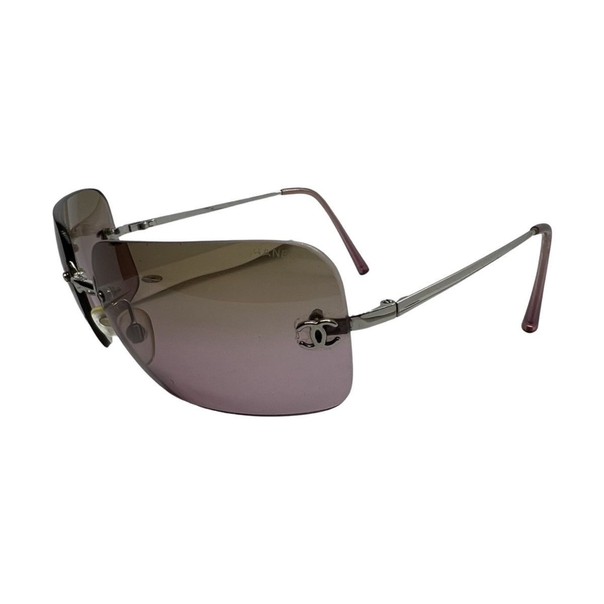 image of Chanel Vintage Sunglasses in Rose, Women's