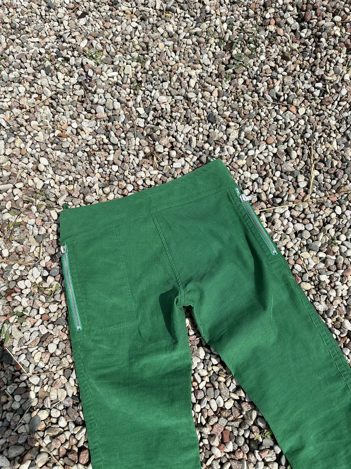 Dirk Bikkembergs Dirk Bikkembergs Corduroy Green Pants Size 28" / US 6 / IT 42 - 8 Thumbnail