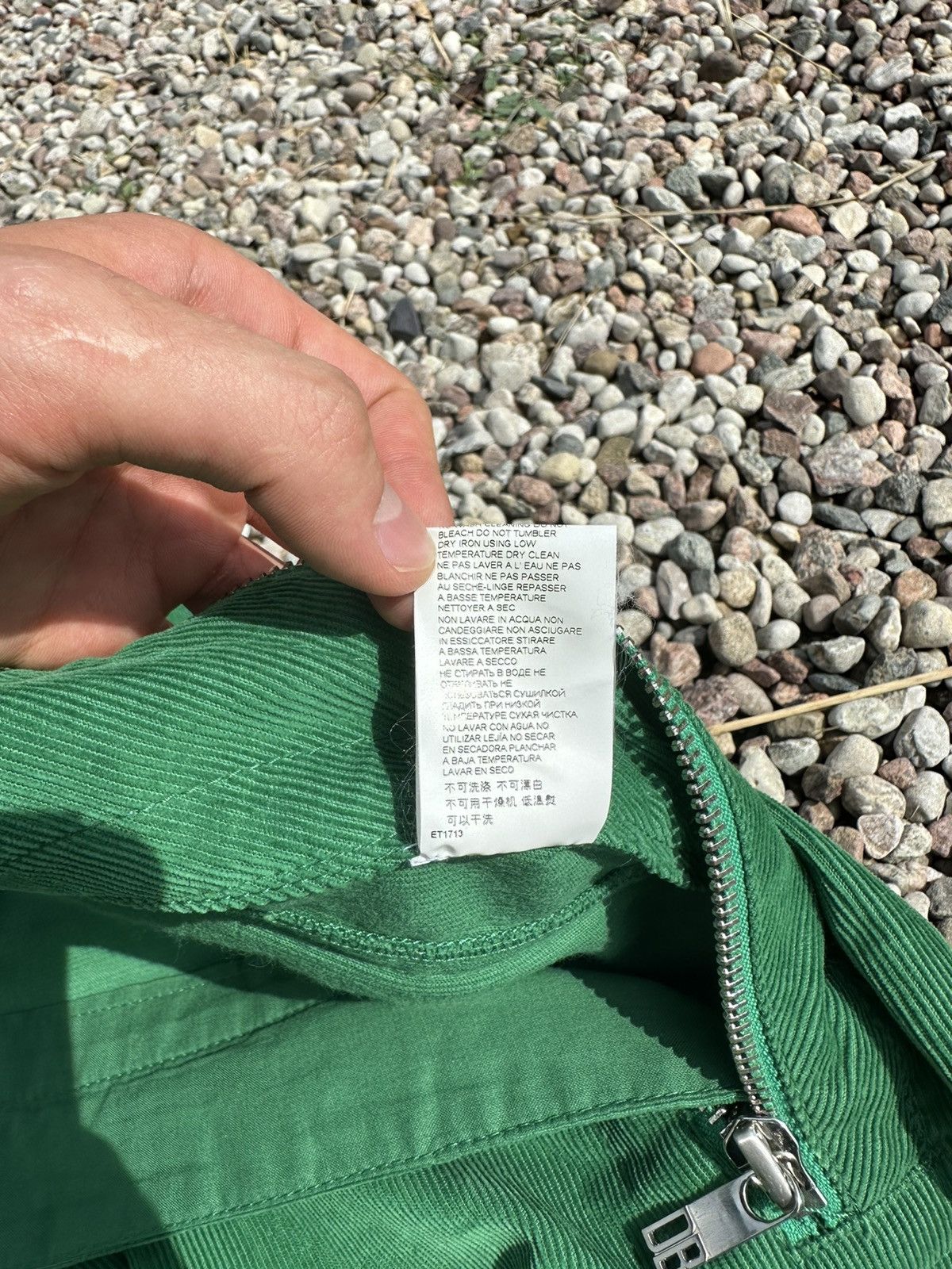 Dirk Bikkembergs Dirk Bikkembergs Corduroy Green Pants Size 28" / US 6 / IT 42 - 13 Thumbnail