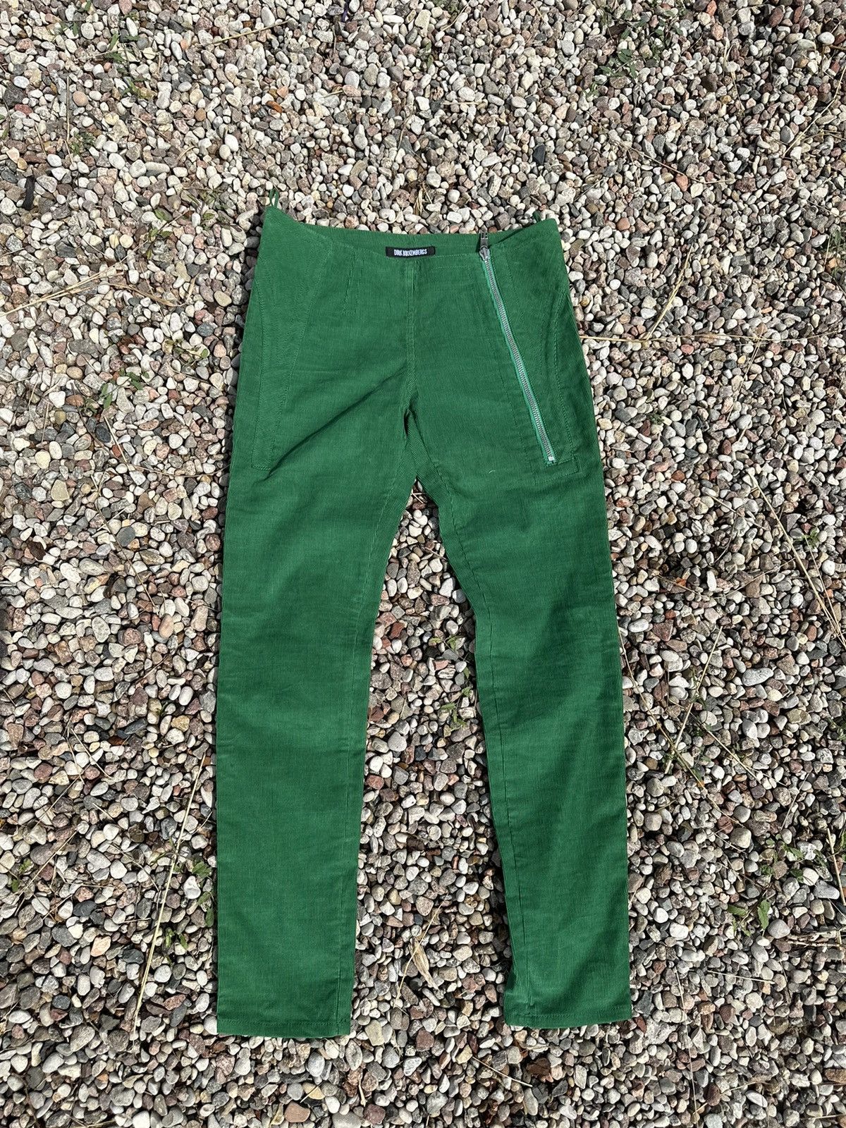 Dirk Bikkembergs Dirk Bikkembergs Corduroy Green Pants Size 28" / US 6 / IT 42 - 1 Thumbnail