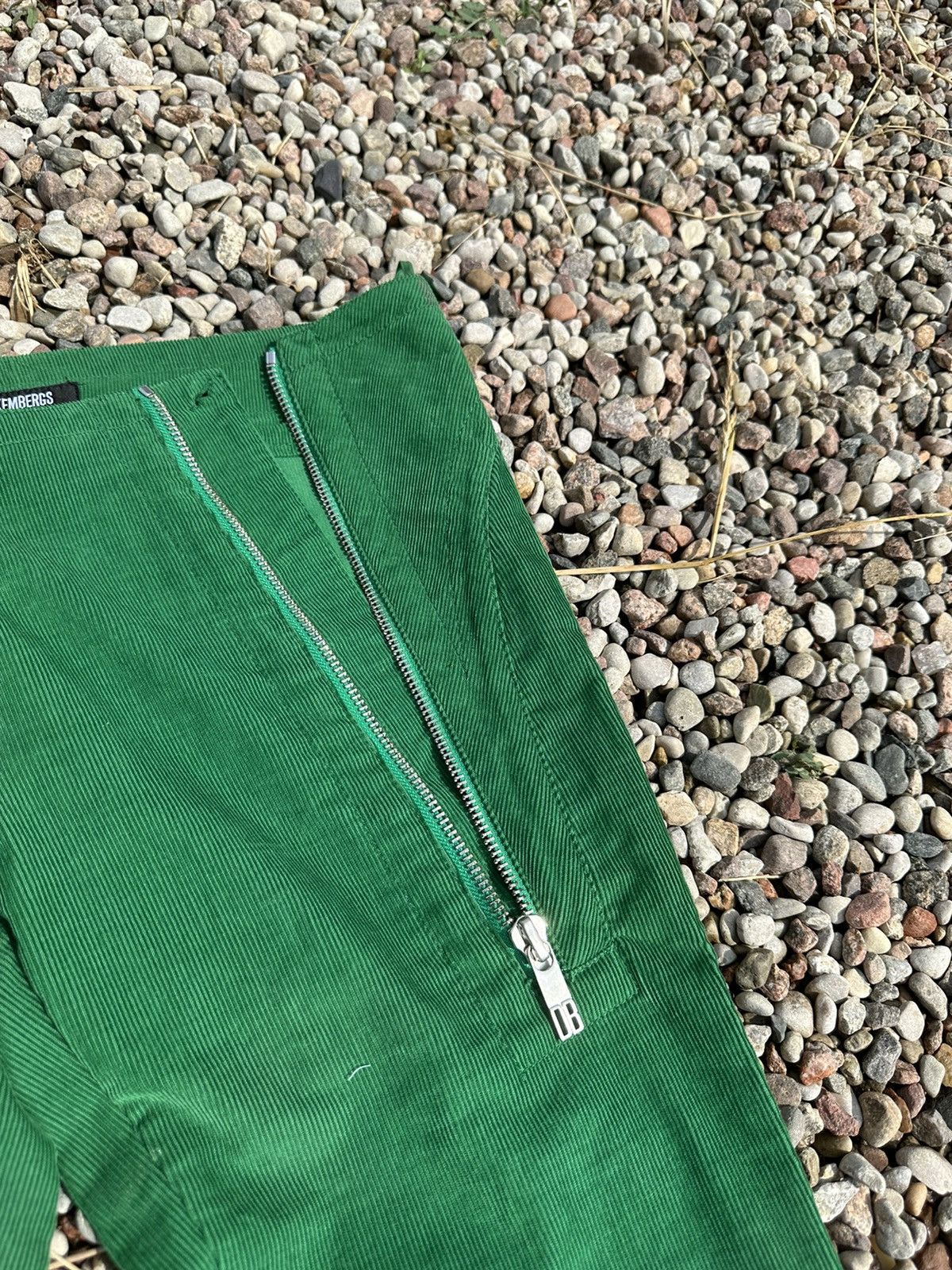 Dirk Bikkembergs Dirk Bikkembergs Corduroy Green Pants Size 28" / US 6 / IT 42 - 5 Thumbnail