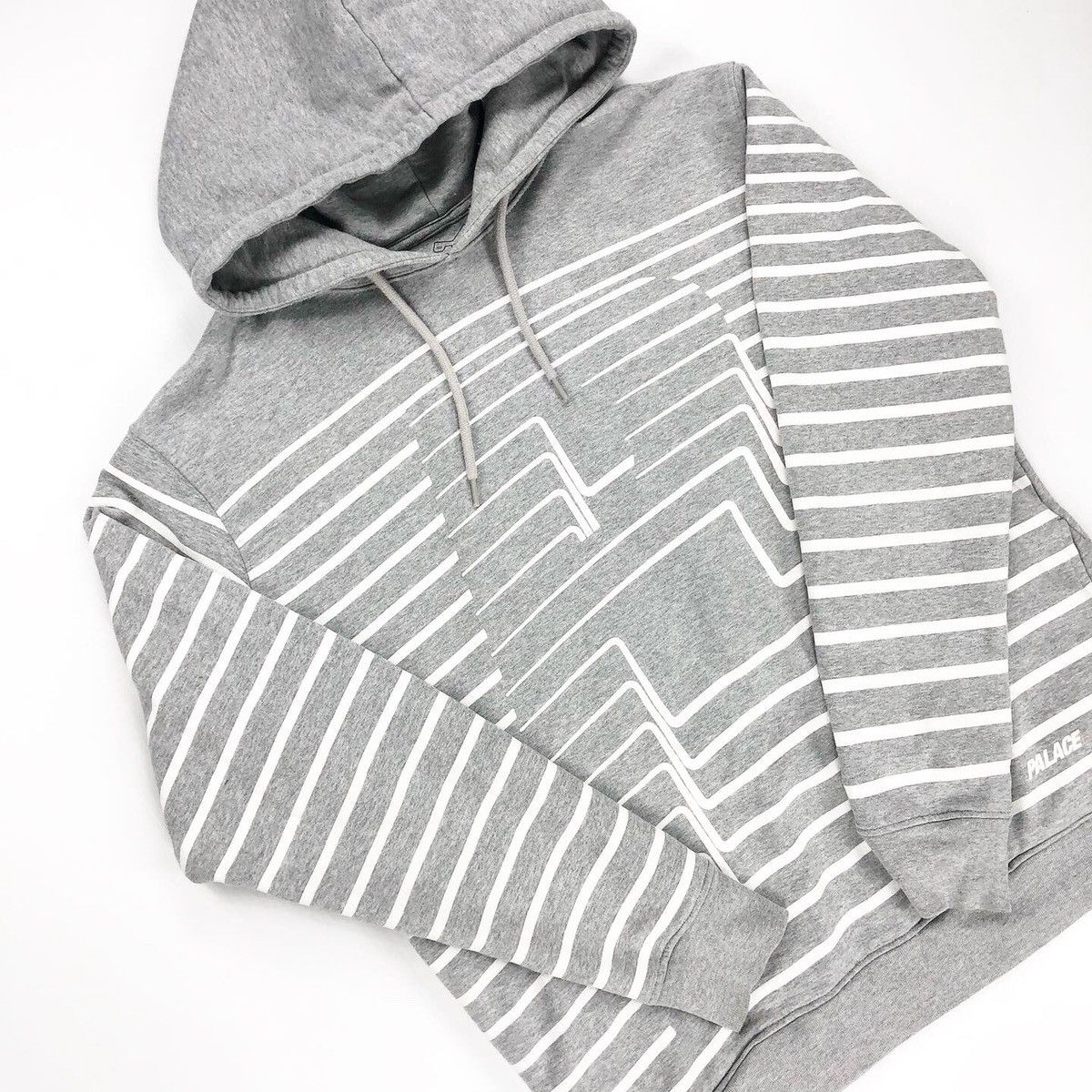 Palace Palace Striped Logo Sweatshirt Hoodie Size US XL / EU 56 / 4 - 2 Thumbnail