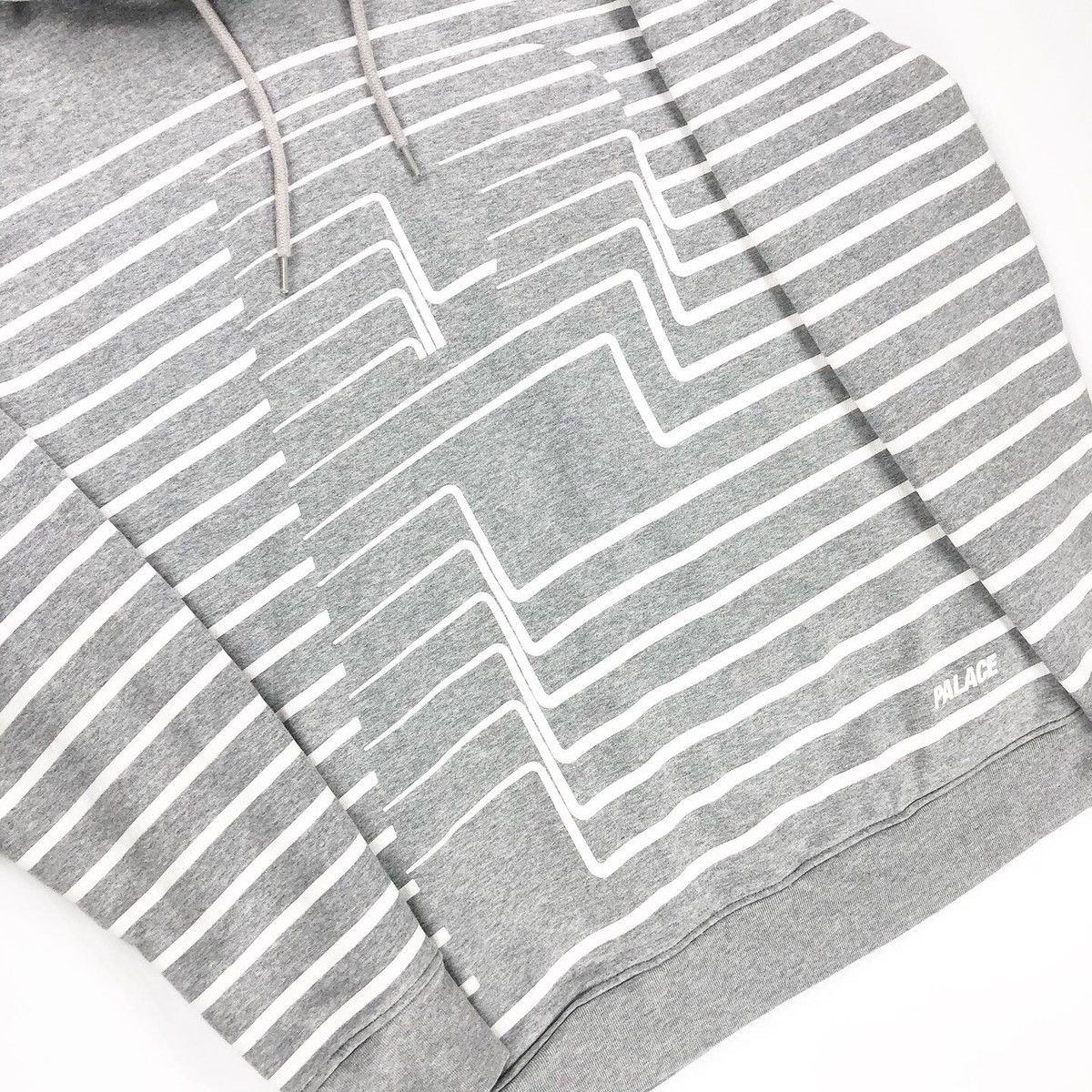 Palace Palace Striped Logo Sweatshirt Hoodie Size US XL / EU 56 / 4 - 3 Thumbnail