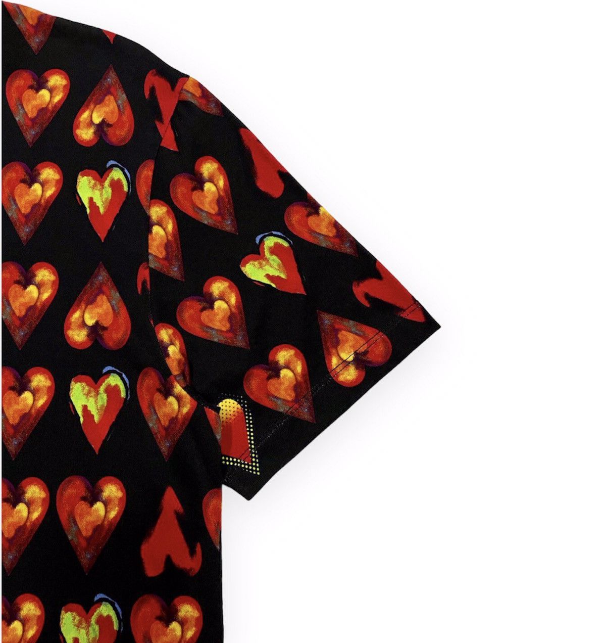 Versace FW19 Heart Printed Tee Size US XL / EU 56 / 4 - 5 Thumbnail