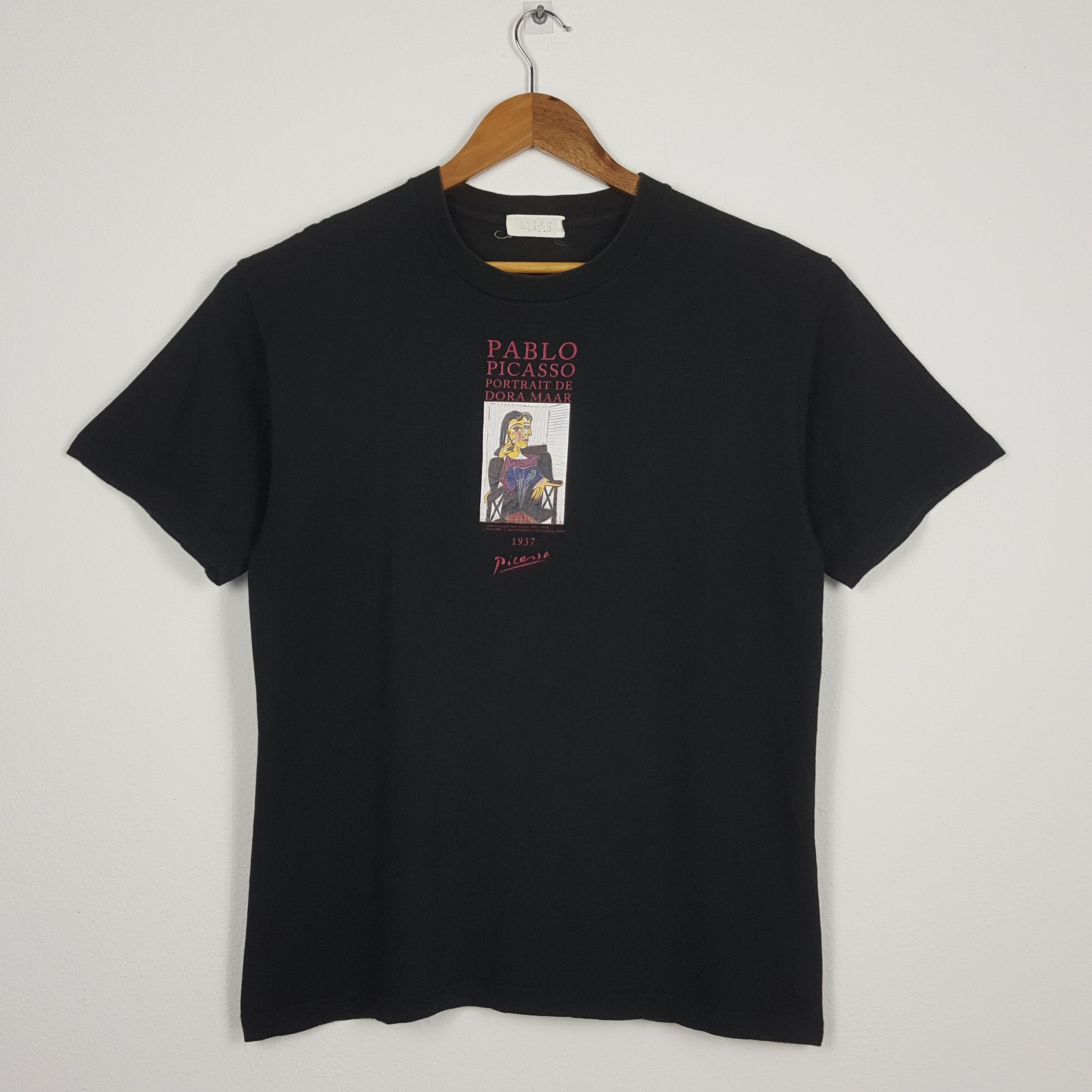 Vintage Vintage PICASSO Spanish Painter Art Design t-shirt Size US L / EU 52-54 / 3 - 1 Thumbnail