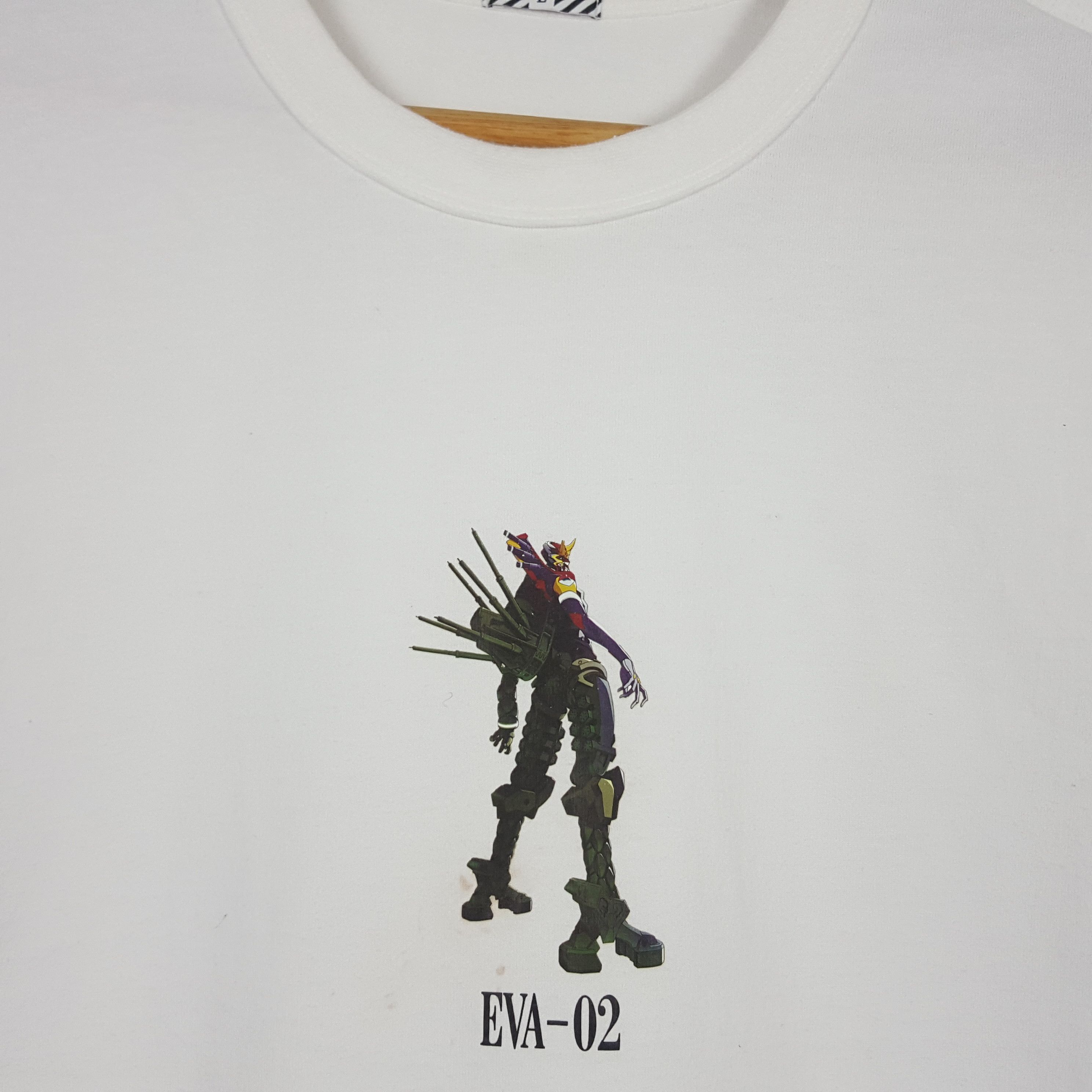 Cartoon Network × Japanese Brand × Vintage Vintage NEON GENESIS EVANGELION japan anime series t-shirt Size US L / EU 52-54 / 3 - 4 Thumbnail