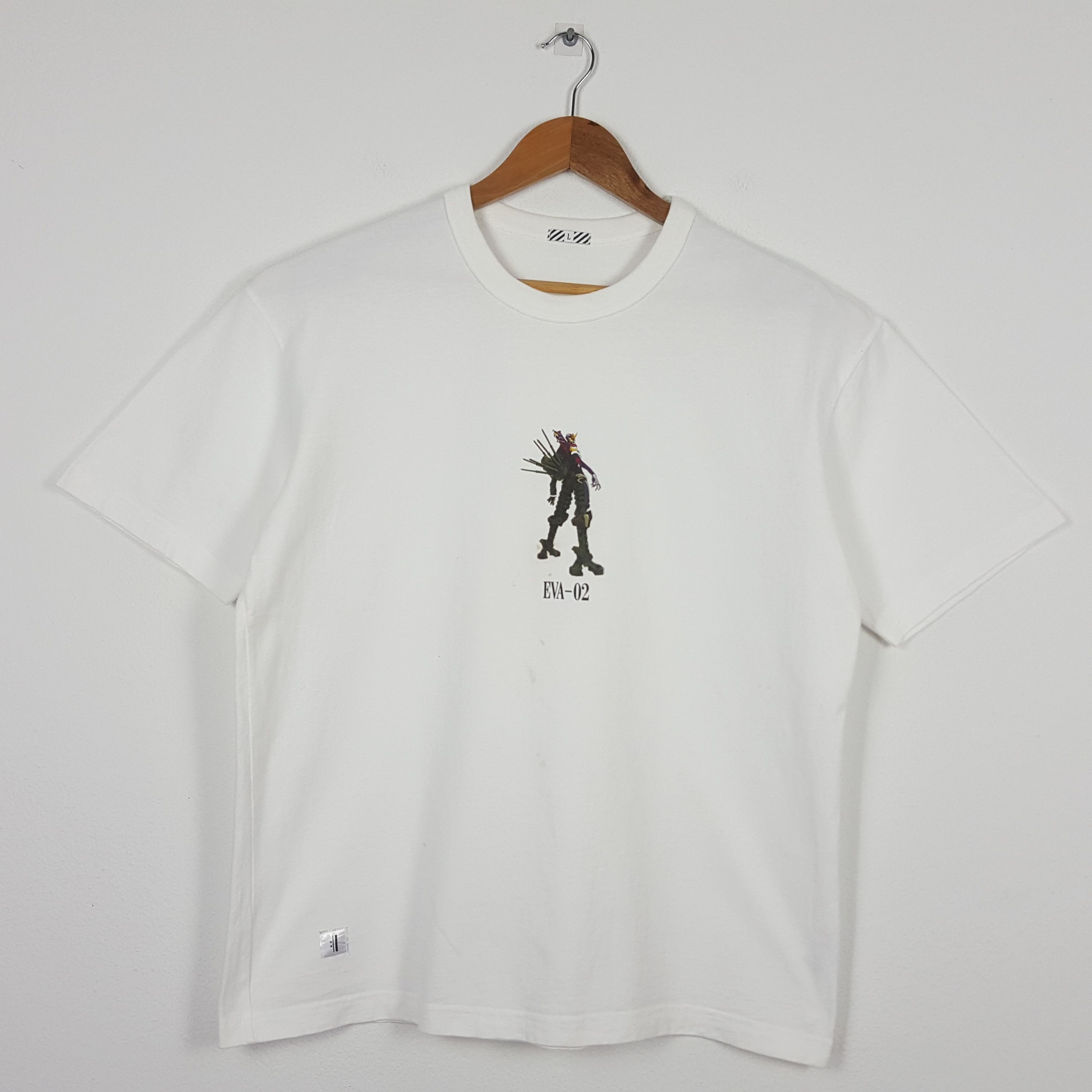Cartoon Network × Japanese Brand × Vintage Vintage NEON GENESIS EVANGELION japan anime series t-shirt Size US L / EU 52-54 / 3 - 1 Thumbnail
