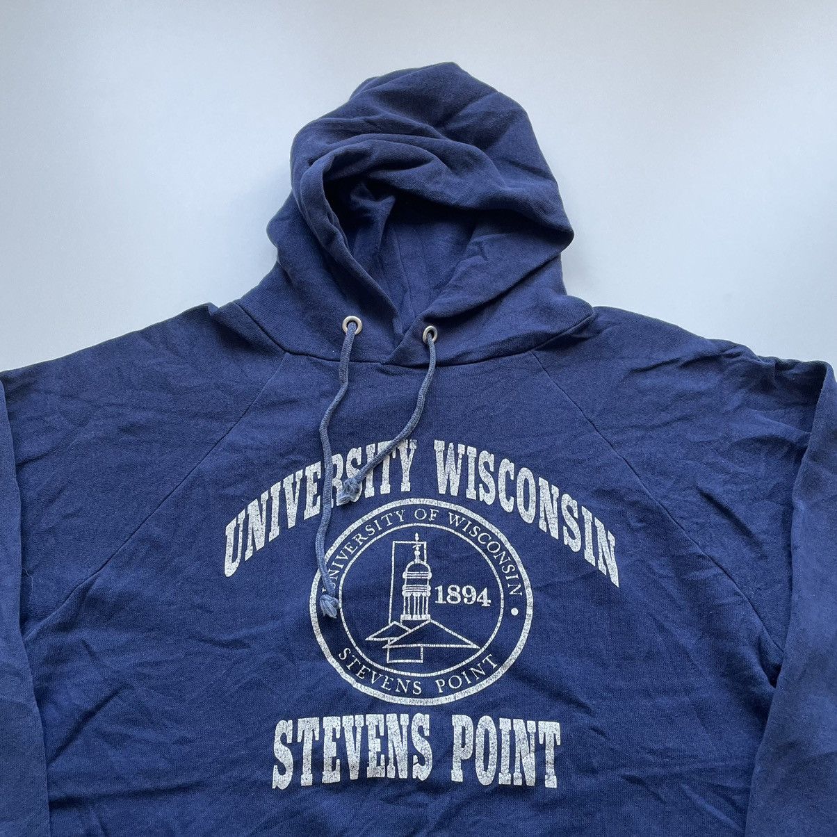 Champion Vintage 1980s University Of Wisconsin Champion Hoodie Small Size US S / EU 44-46 / 1 - 2 Thumbnail
