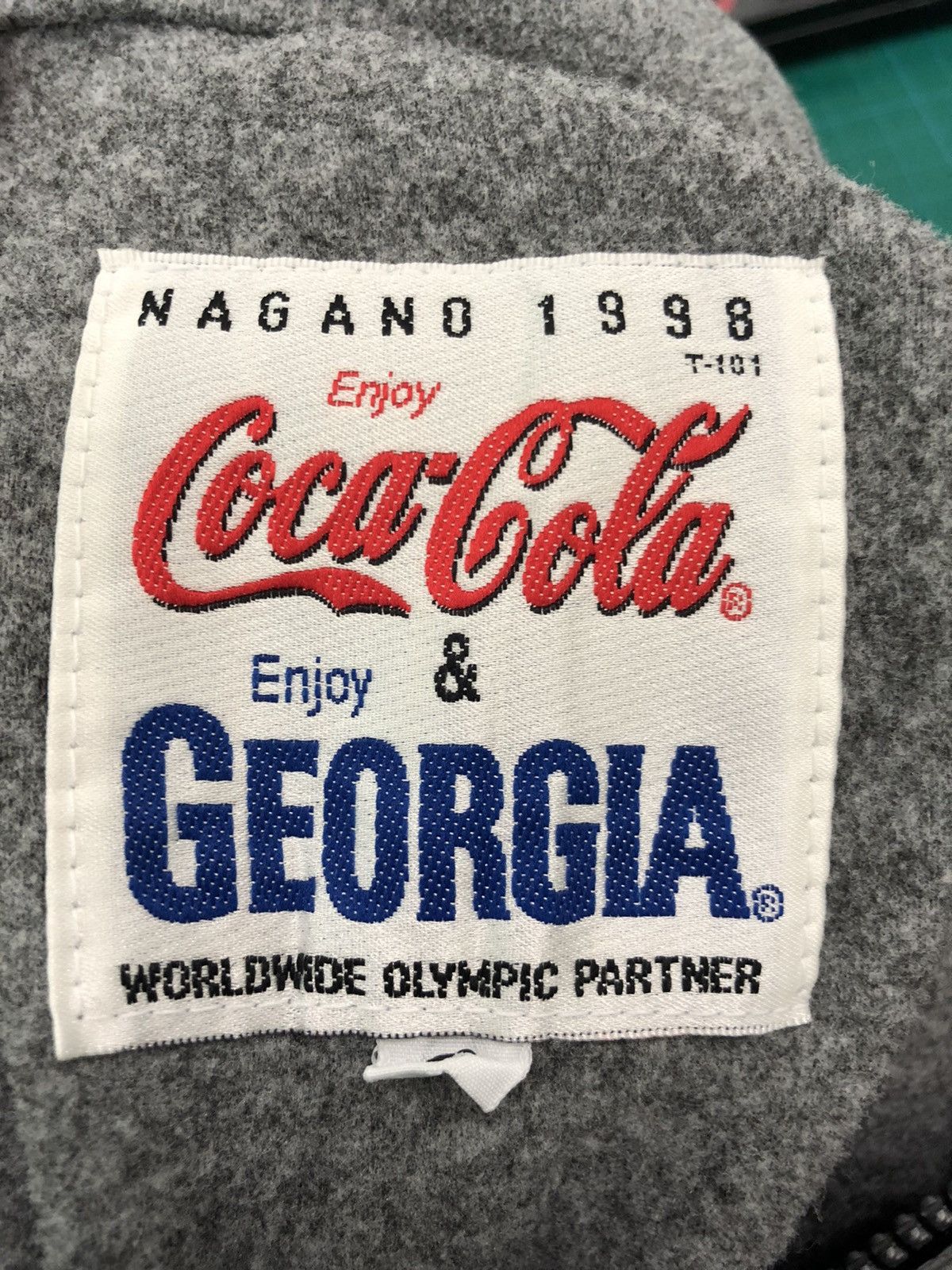 Coca Cola × Mizuno × Vintage Vintage 90s Mizuno X COCA COLA Olypic Winter GAMES NAGANO Size US XL / EU 56 / 4 - 3 Thumbnail