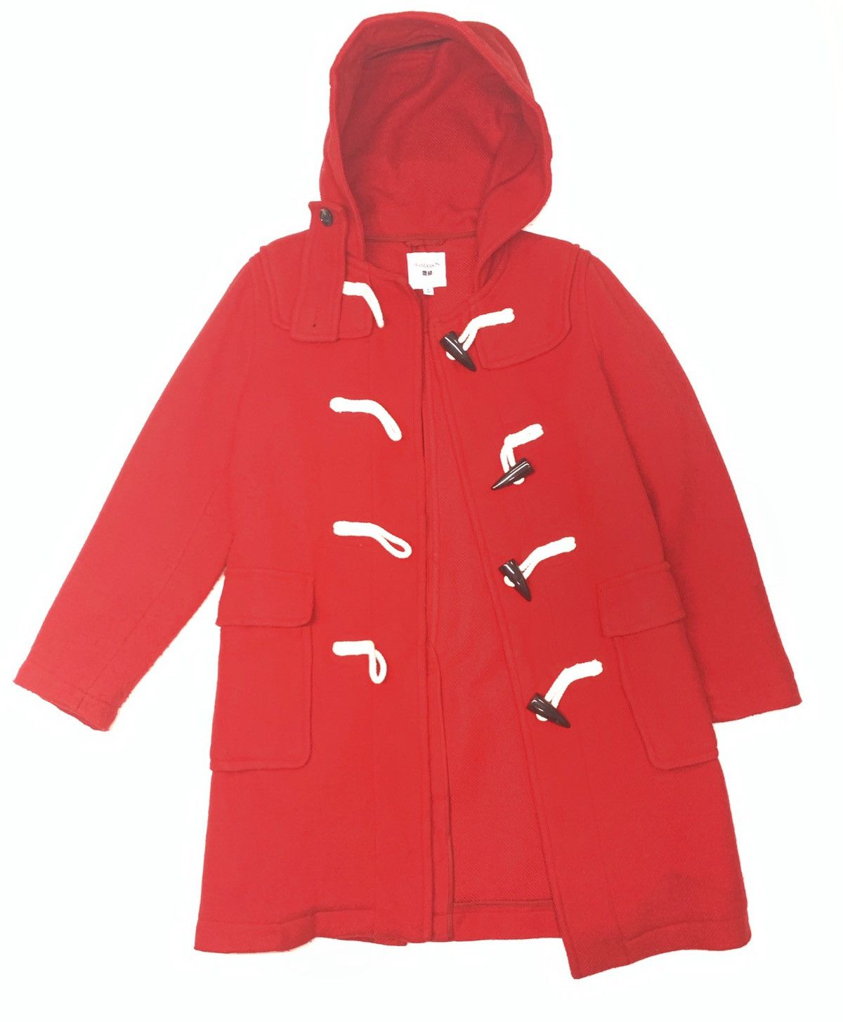 JW Anderson × Japanese Brand × Uniqlo 🔥 J.W.Anderson ❌ Uniqlo Wool Duffle Coat Jacket Size US S / EU 44-46 / 1 - 6 Thumbnail