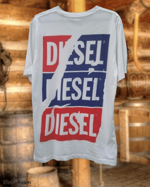 Diesel SUMMER OUTFITS VINTAGE DIESEL BIG LOGO BACKHITS T-SHIRT Size US M / EU 48-50 / 2 - 3 Thumbnail
