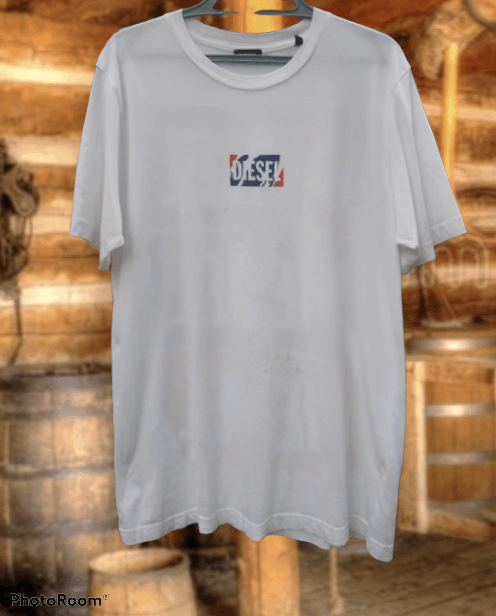 Diesel SUMMER OUTFITS VINTAGE DIESEL BIG LOGO BACKHITS T-SHIRT Size US M / EU 48-50 / 2 - 2 Thumbnail
