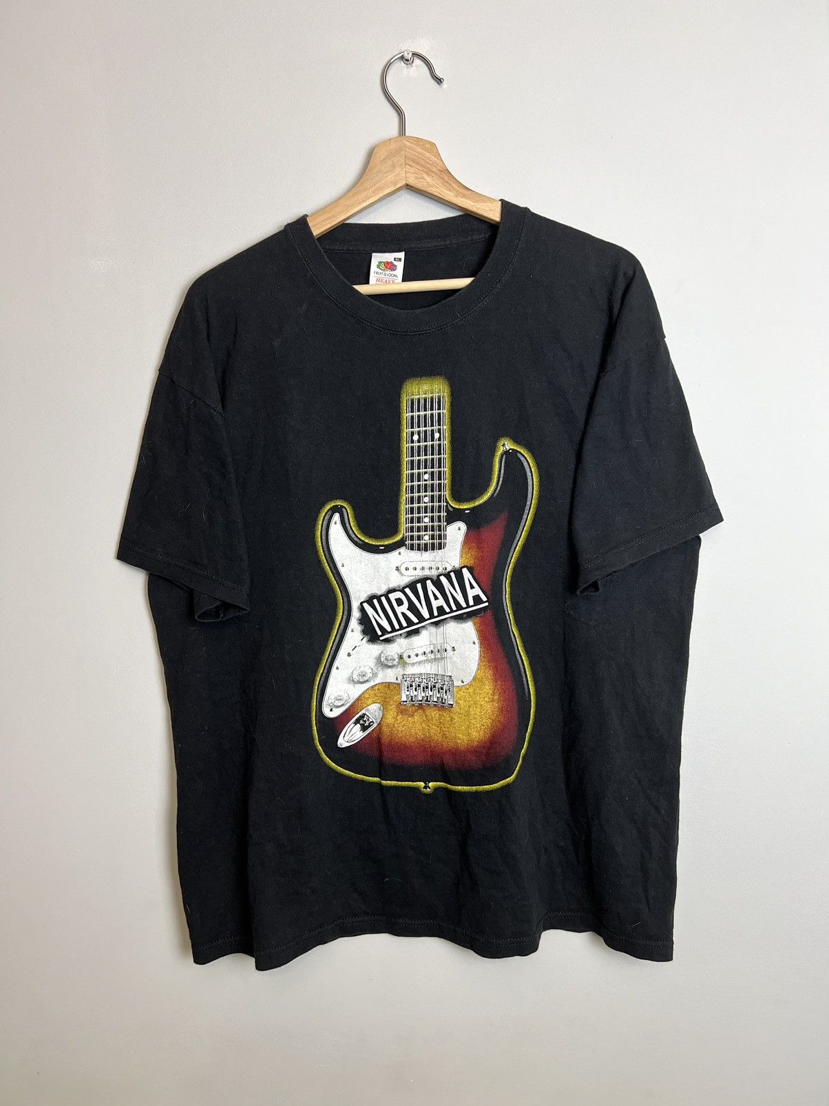 Band Tees Rare Vintage 00s Nirvana Kurt Cobain Grunge Band Tshirt Size US XL / EU 56 / 4 - 1 Thumbnail