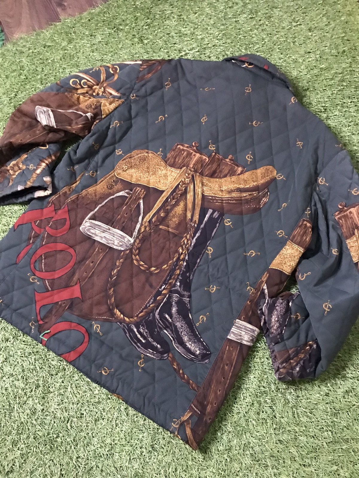Polo Ralph Lauren × Vintage Rare Vintage 90s Polo Ralph Lauren Western Chore Jacket Size US S / EU 44-46 / 1 - 10 Thumbnail