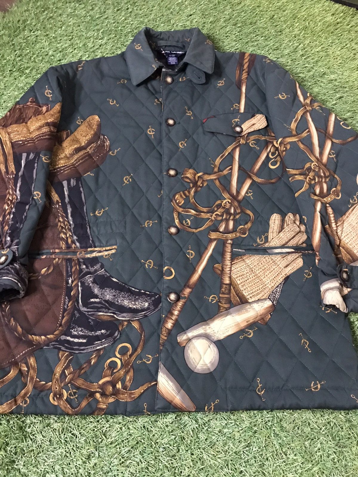 Polo Ralph Lauren × Vintage Rare Vintage 90s Polo Ralph Lauren Western Chore Jacket Size US S / EU 44-46 / 1 - 8 Thumbnail