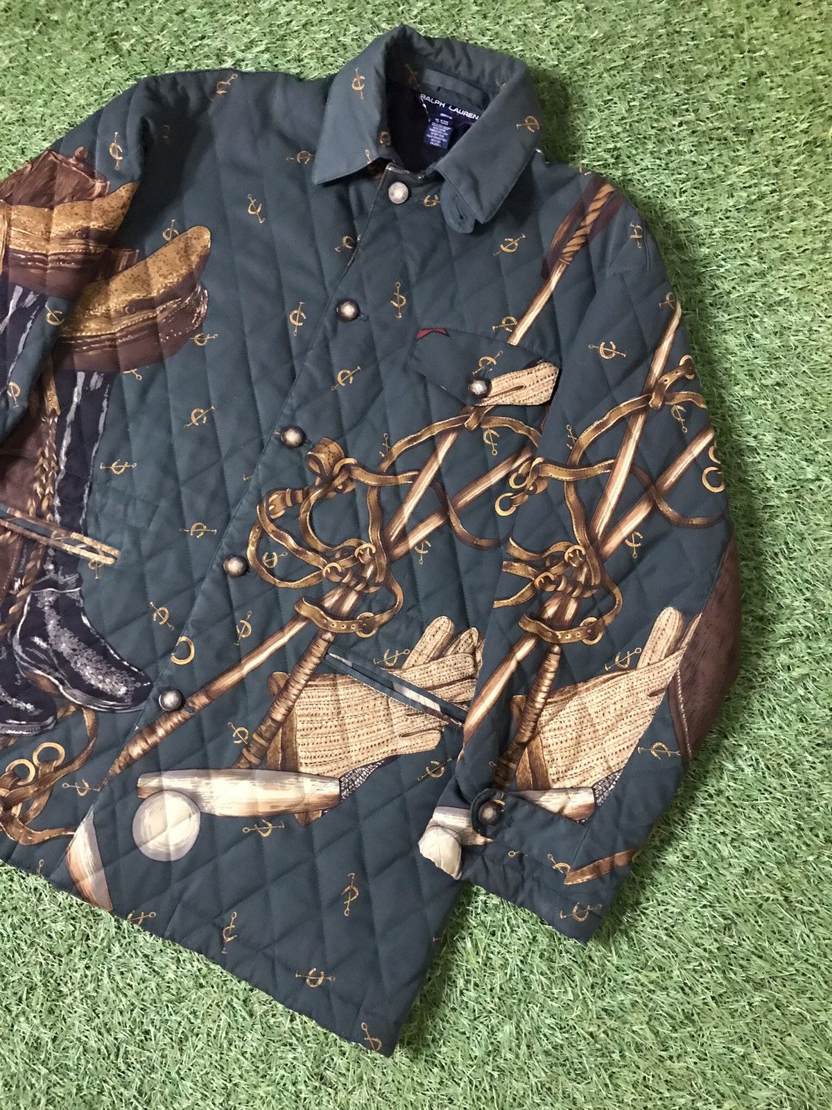 Polo Ralph Lauren × Vintage Rare Vintage 90s Polo Ralph Lauren Western Chore Jacket Size US S / EU 44-46 / 1 - 3 Thumbnail