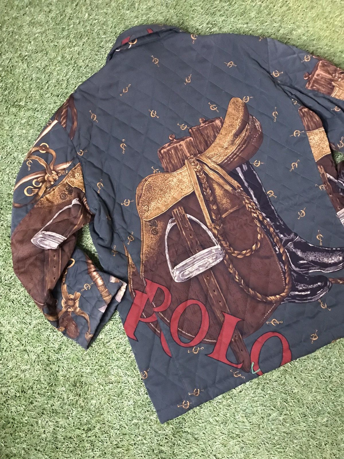Polo Ralph Lauren × Vintage Rare Vintage 90s Polo Ralph Lauren Western Chore Jacket Size US S / EU 44-46 / 1 - 5 Thumbnail