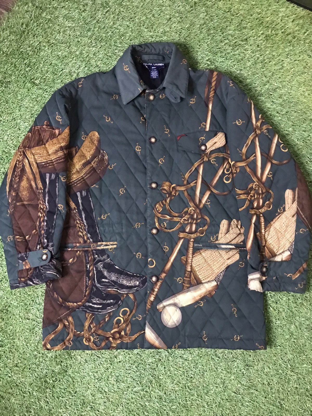 Polo Ralph Lauren × Vintage Rare Vintage 90s Polo Ralph Lauren Western Chore Jacket Size US S / EU 44-46 / 1 - 1 Thumbnail
