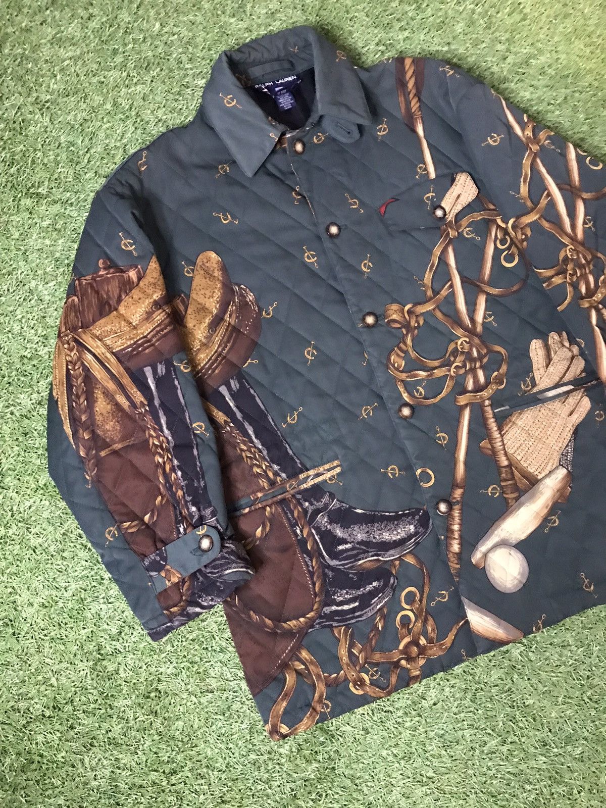 Polo Ralph Lauren × Vintage Rare Vintage 90s Polo Ralph Lauren Western Chore Jacket Size US S / EU 44-46 / 1 - 4 Thumbnail