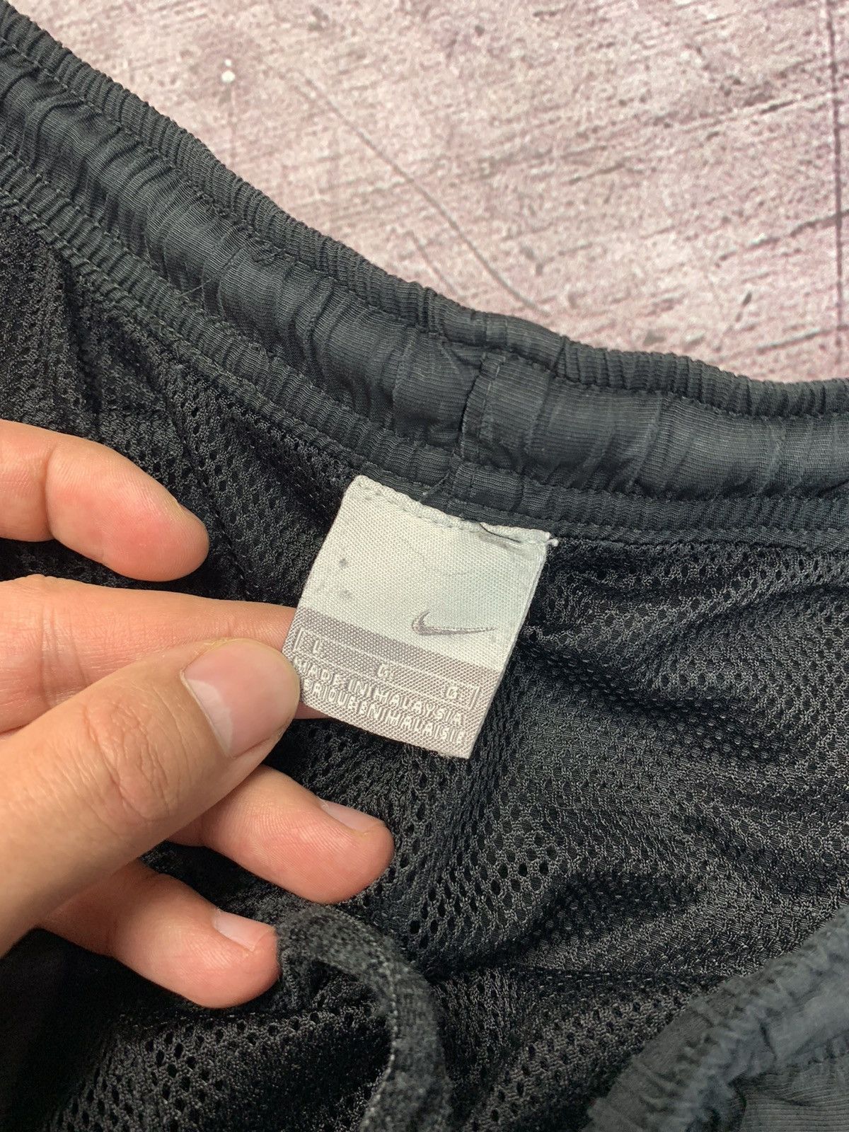 Nike × Vintage Nike Vintage Mens Nylon Track Pants Drill Style Size US 34 / EU 50 - 6 Thumbnail