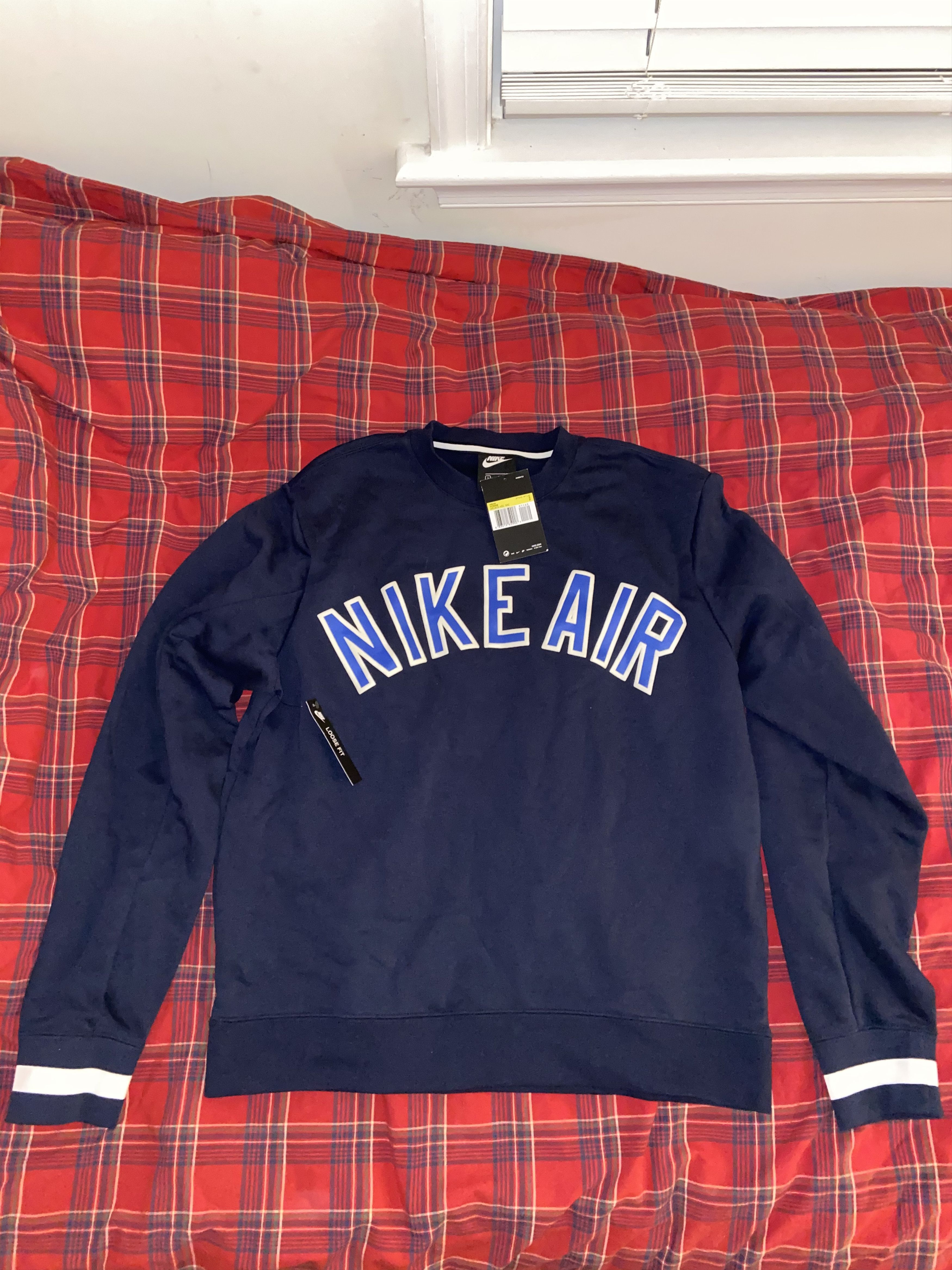 Nike Streetwear Nike Air Varsity Crew Sweatshirt Grailed