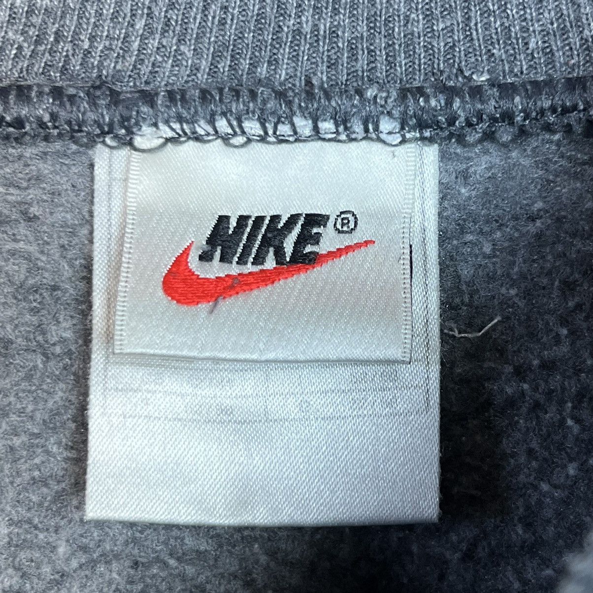 Nike × Vintage Vintage Nike 90’s Sweatshirt Big Logo Size US L / EU 52-54 / 3 - 6 Thumbnail