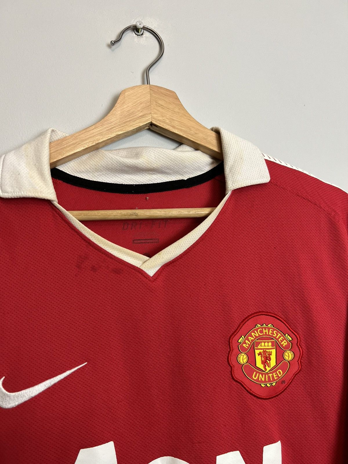 Nike Rare Vintage Manchester United Nike Football Jersey Hype Size US L / EU 52-54 / 3 - 3 Thumbnail