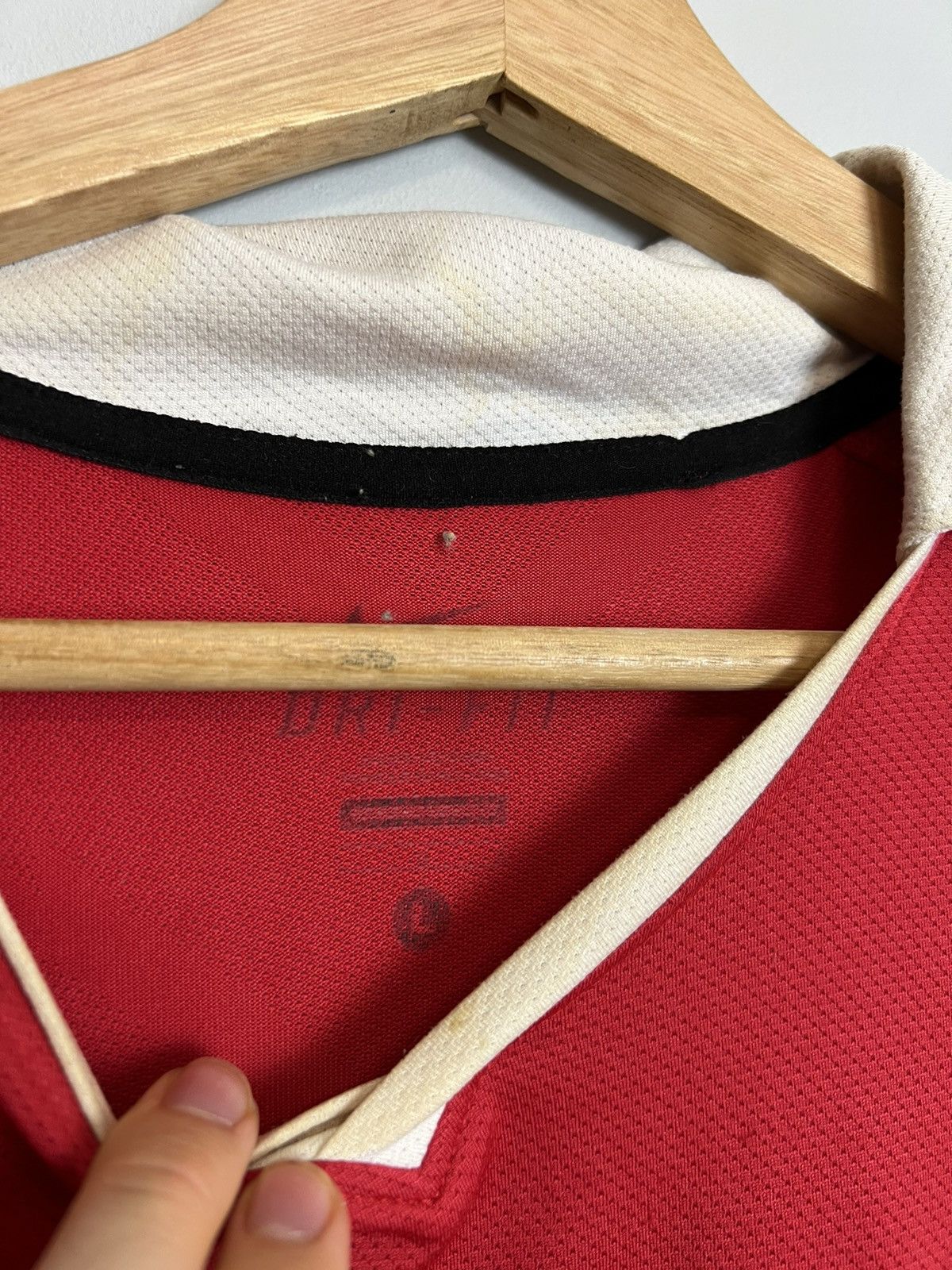 Nike Rare Vintage Manchester United Nike Football Jersey Hype Size US L / EU 52-54 / 3 - 4 Thumbnail