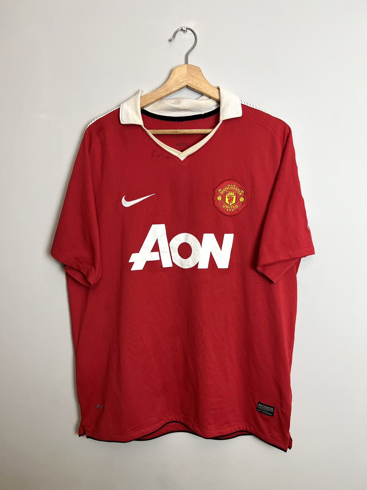 Nike Rare Vintage Manchester United Nike Football Jersey Hype Size US L / EU 52-54 / 3 - 1 Thumbnail
