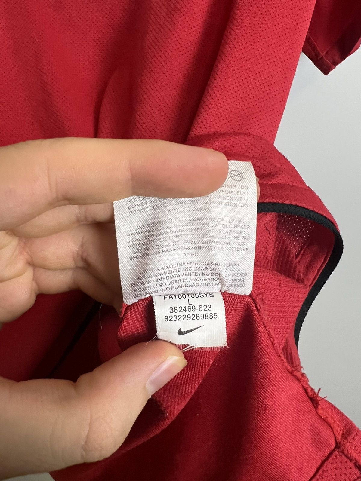 Nike Rare Vintage Manchester United Nike Football Jersey Hype Size US L / EU 52-54 / 3 - 7 Thumbnail
