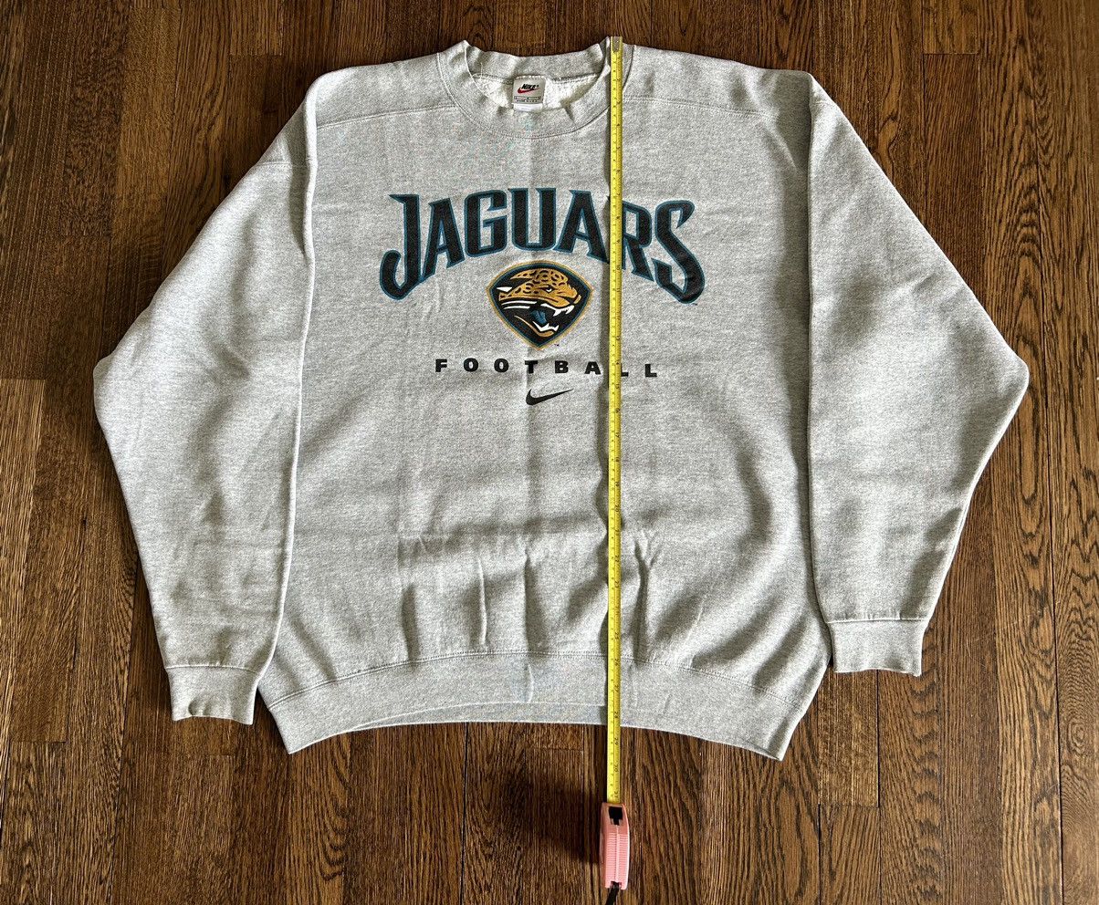 NFL Vintage Nike NFL Jacksonville Jaguars Crewneck Sweatshirt Size US XL / EU 56 / 4 - 4 Thumbnail