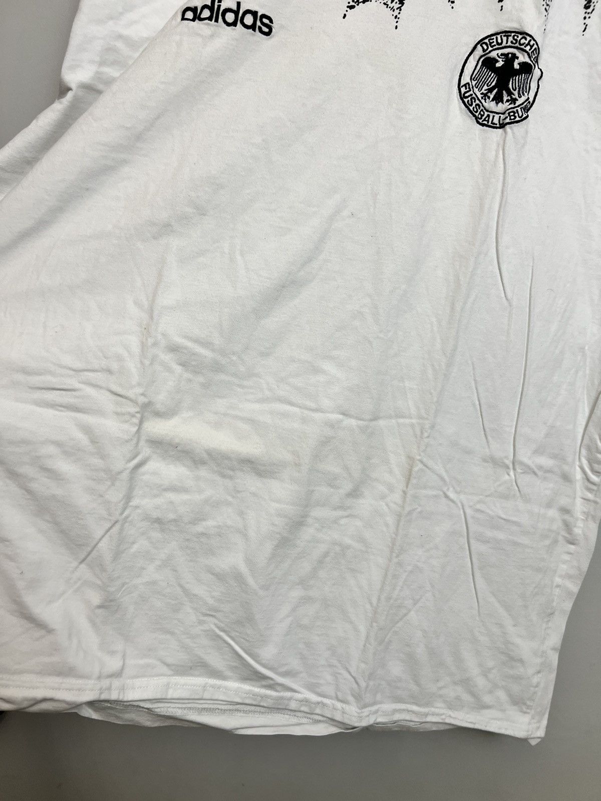 Vintage Rare Vintage 90s Germany Deutsche Jersey Adidas Soccer Size US XL / EU 56 / 4 - 4 Thumbnail