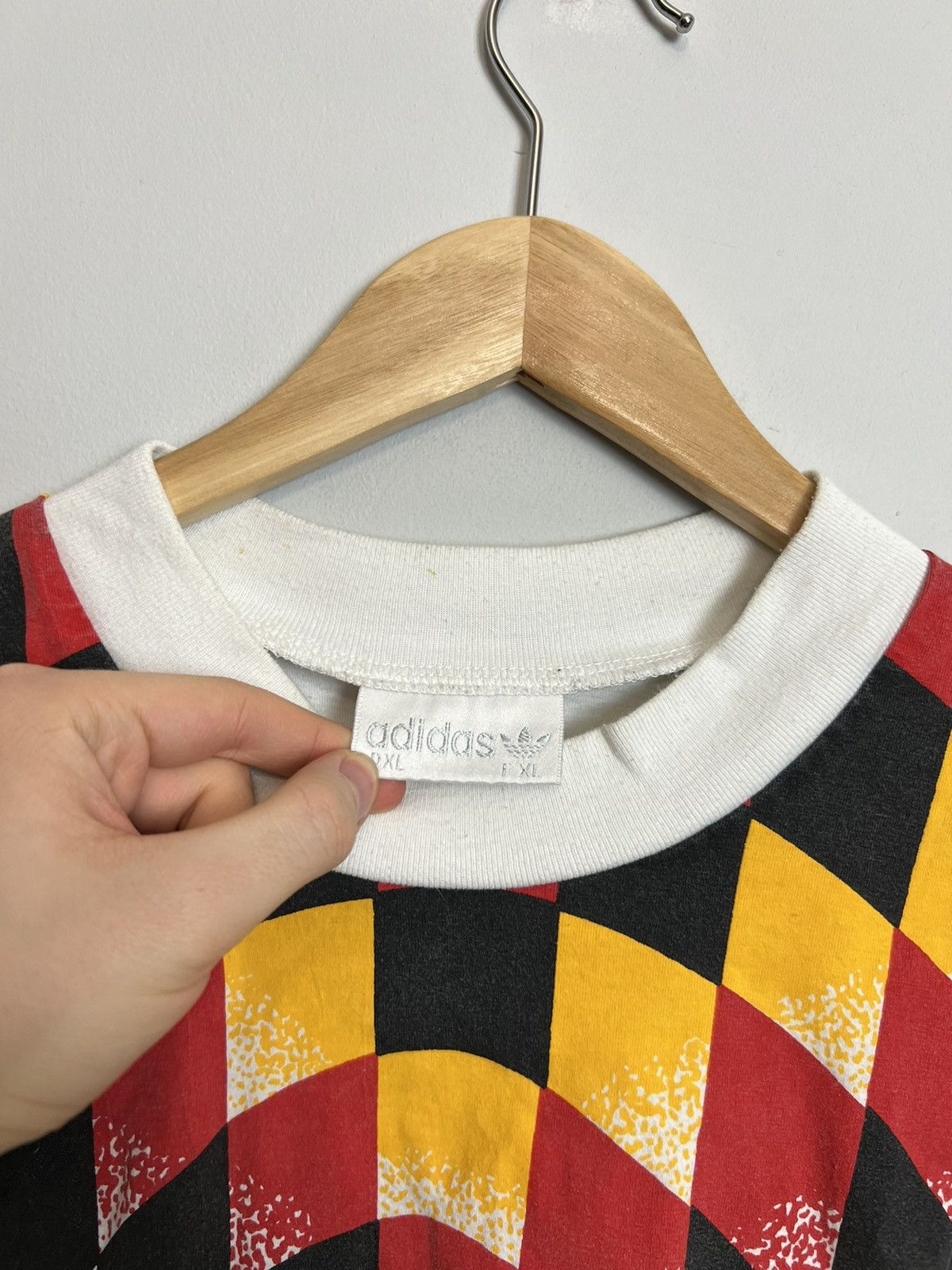 Vintage Rare Vintage 90s Germany Deutsche Jersey Adidas Soccer Size US XL / EU 56 / 4 - 3 Thumbnail