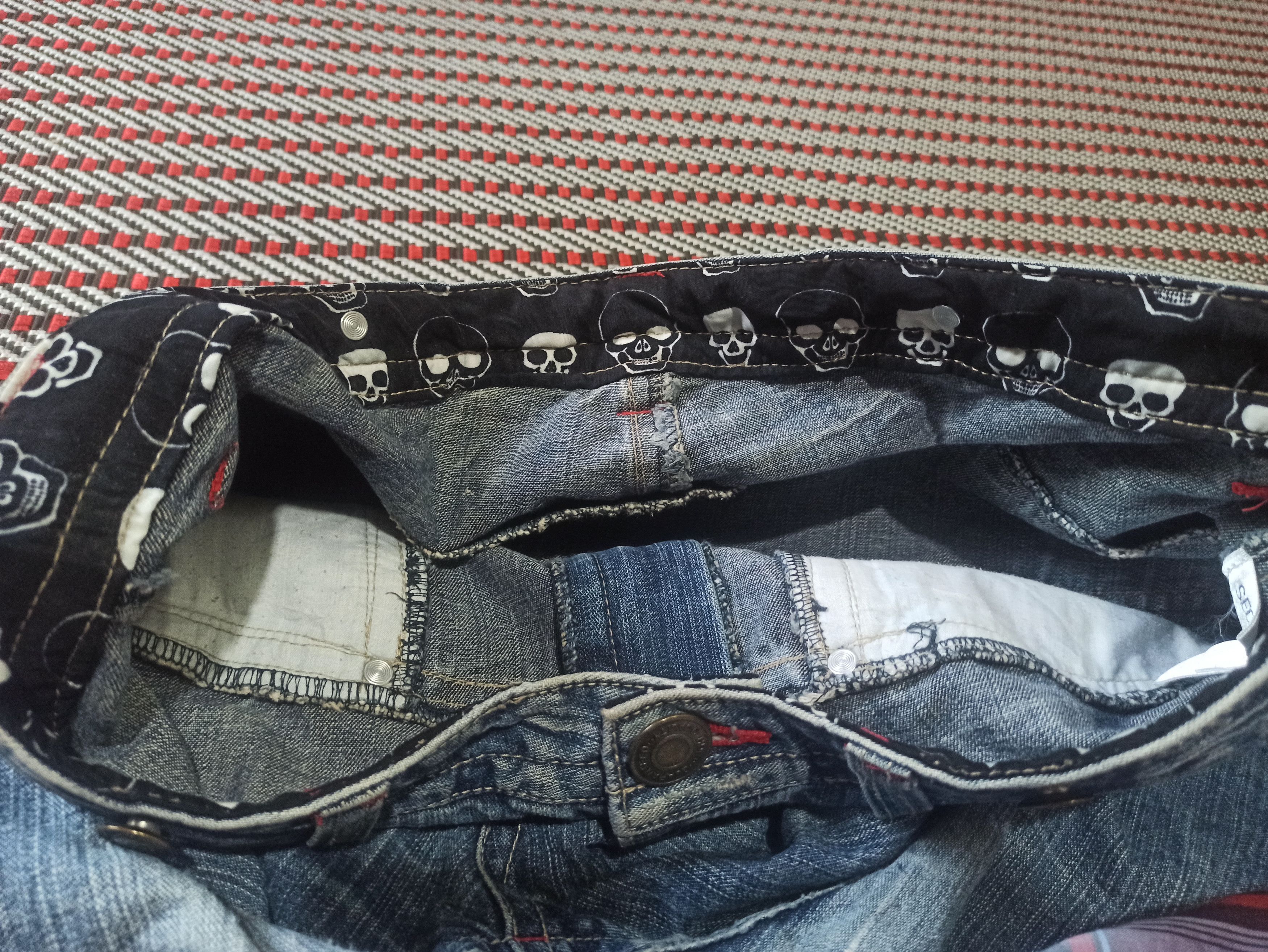Japanese Brand 🔥OFFER YOUR PRICE🔥SKULL DENIM Short Pants Size US 34 / EU 50 - 9 Thumbnail