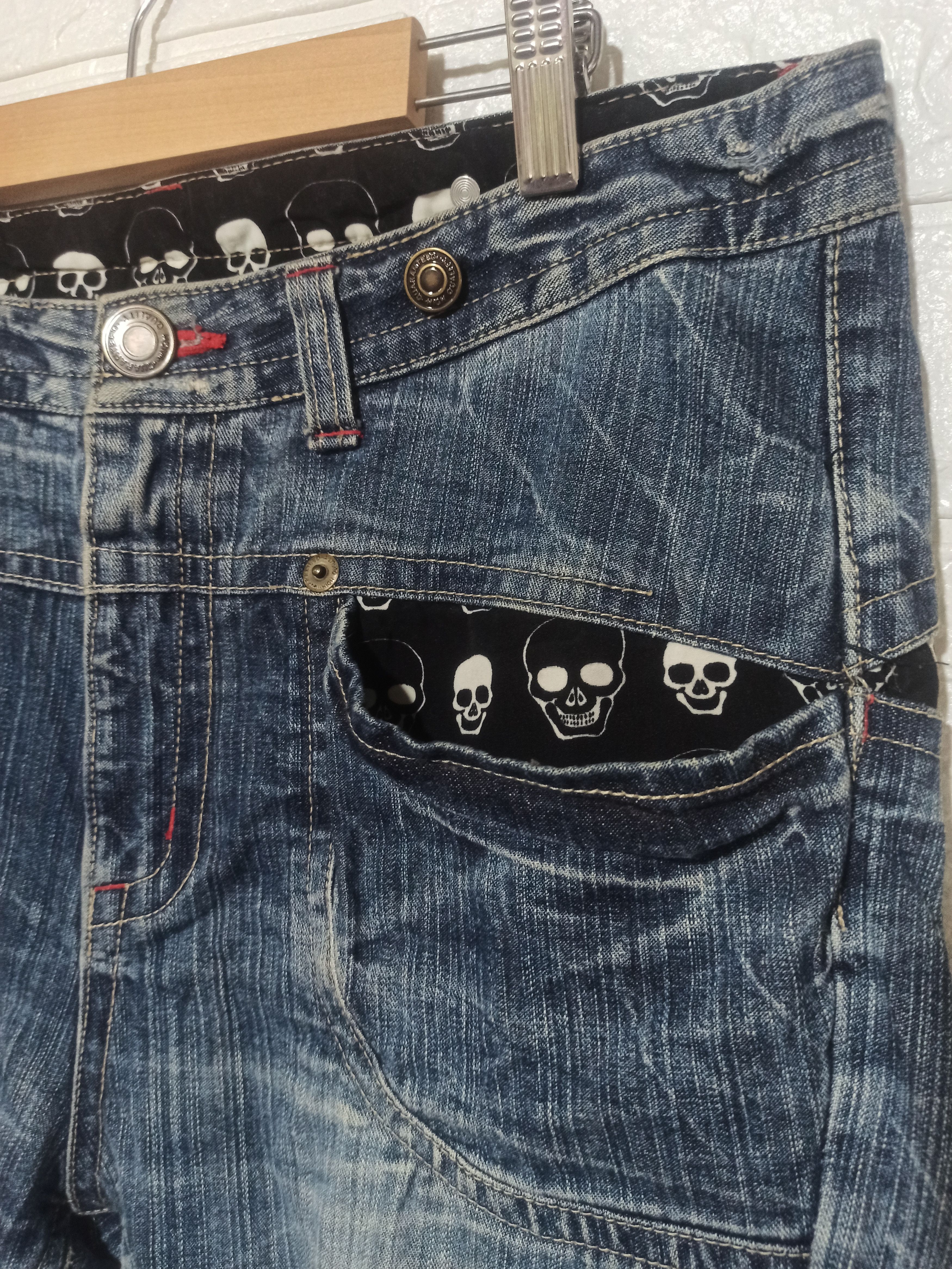 Japanese Brand 🔥OFFER YOUR PRICE🔥SKULL DENIM Short Pants Size US 34 / EU 50 - 4 Thumbnail
